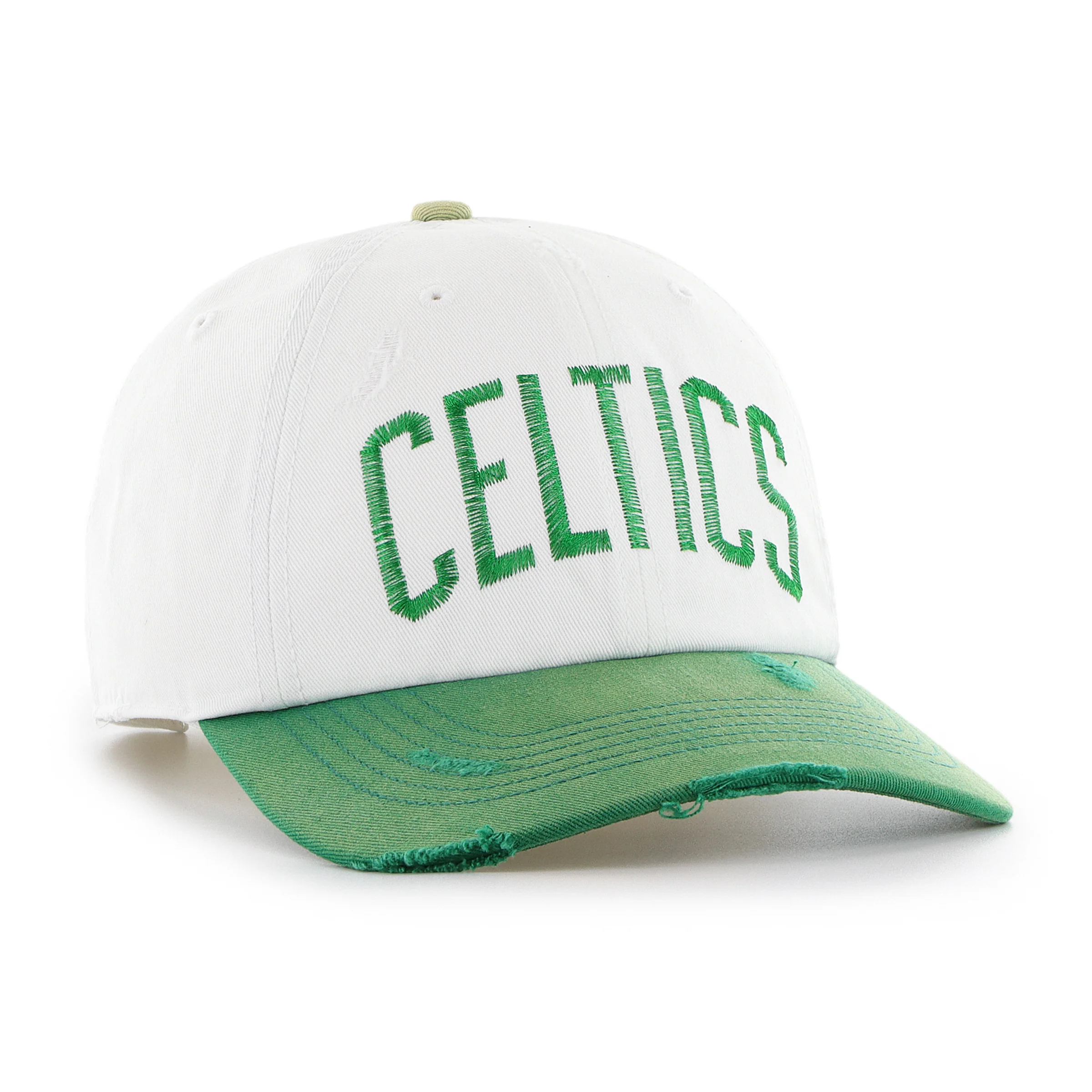 BOSTON CELTICS HARDWOOD CLASSICS WORN SCRIPT '47 CLEAN UP MF MID FIT - Image 3