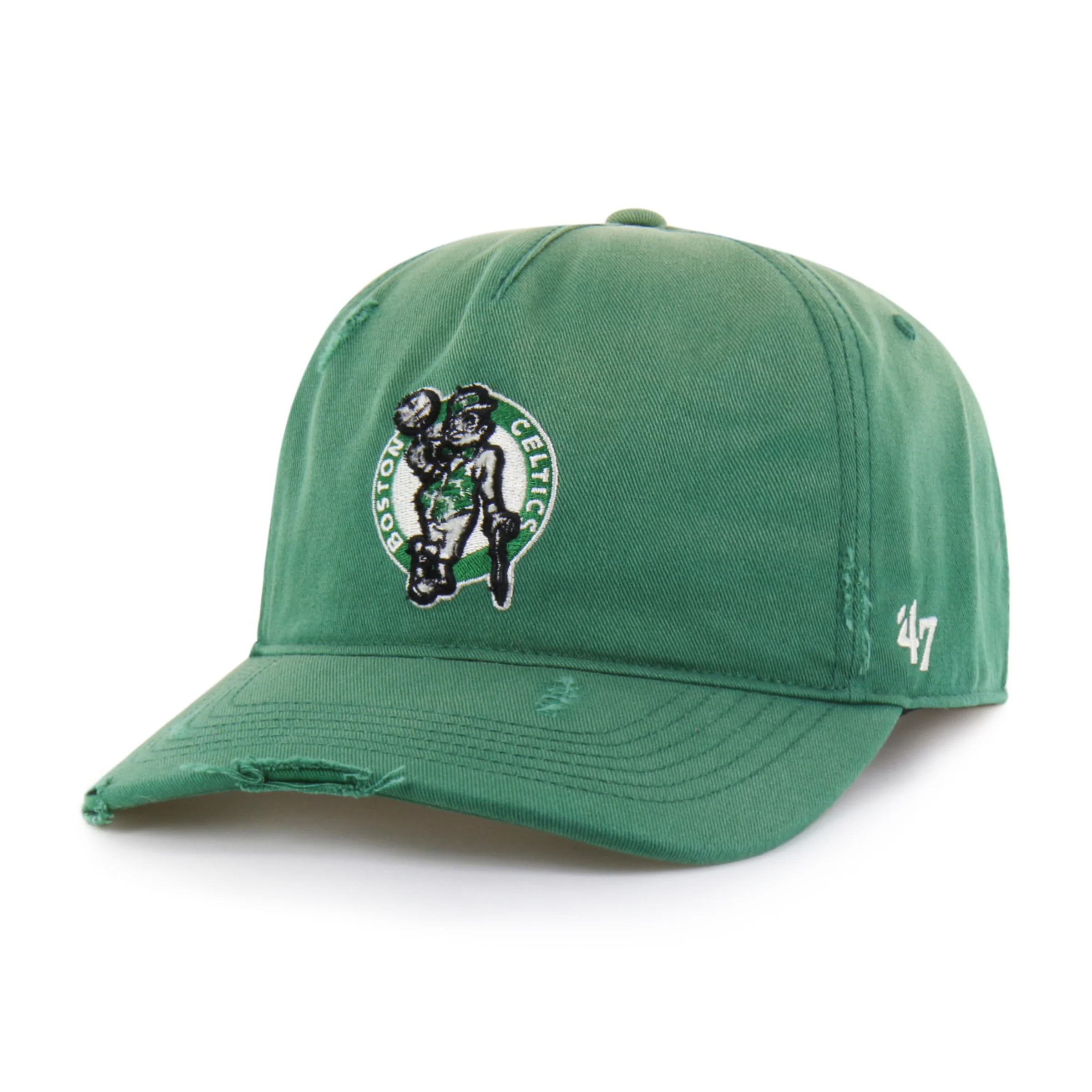 BOSTON CELTICS HARDWOOD CLASSICS WORN '47 HITCH LC LOW CROWN - Image 4