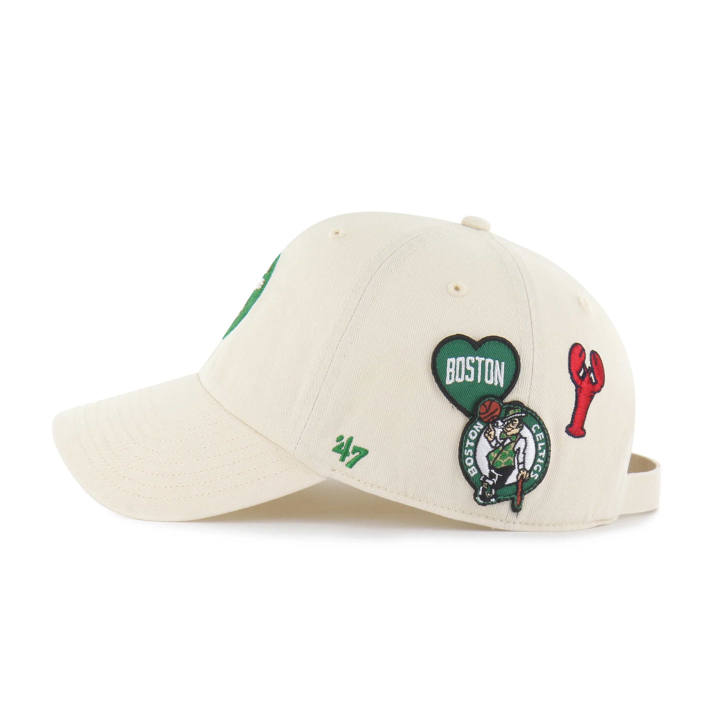 BOSTON CELTICS BADGES '47 CLEAN UP - Image 2