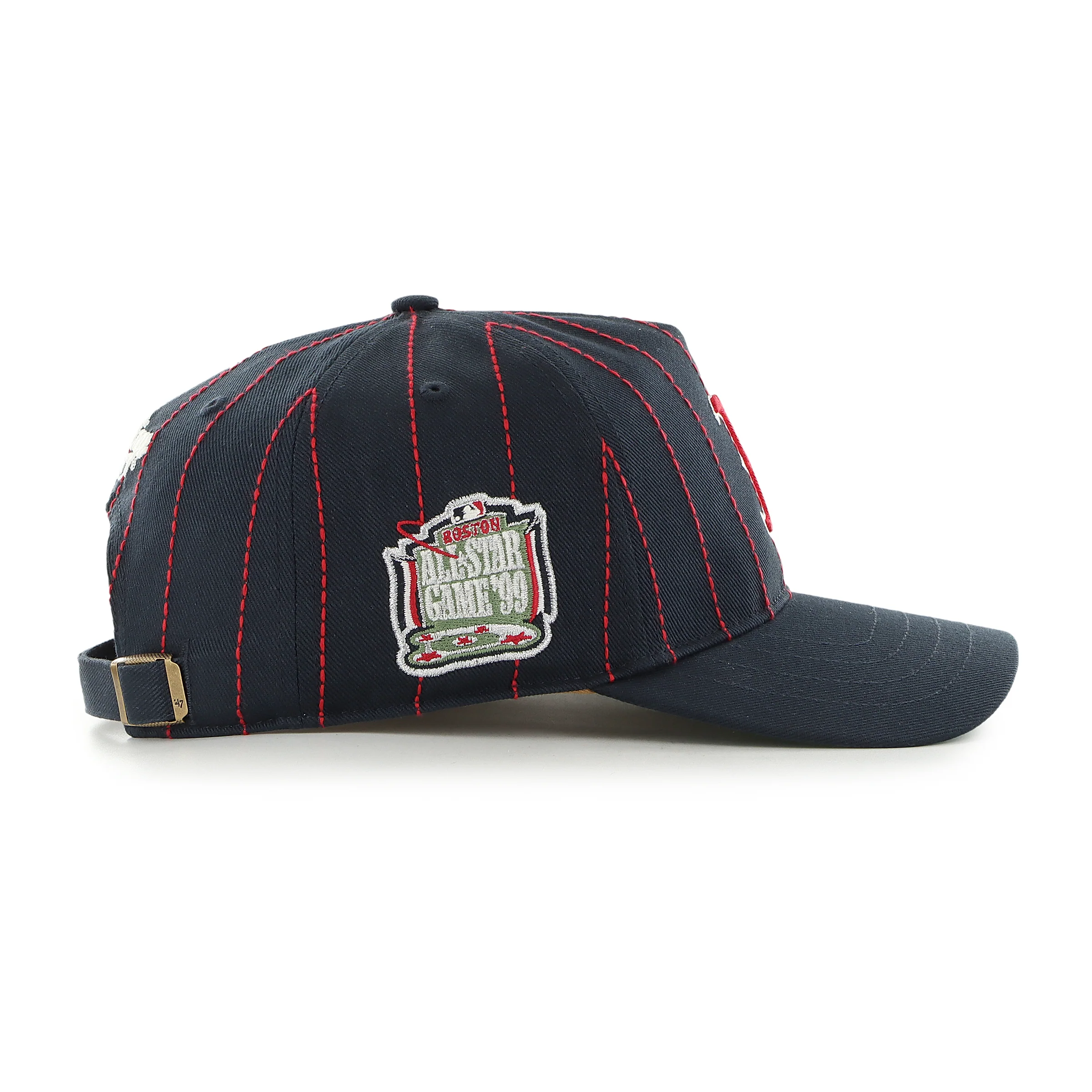 BOSTON RED SOX COOPERSTOWN RAWLINGS PINSTRIPE '47 HITCH - Image 2