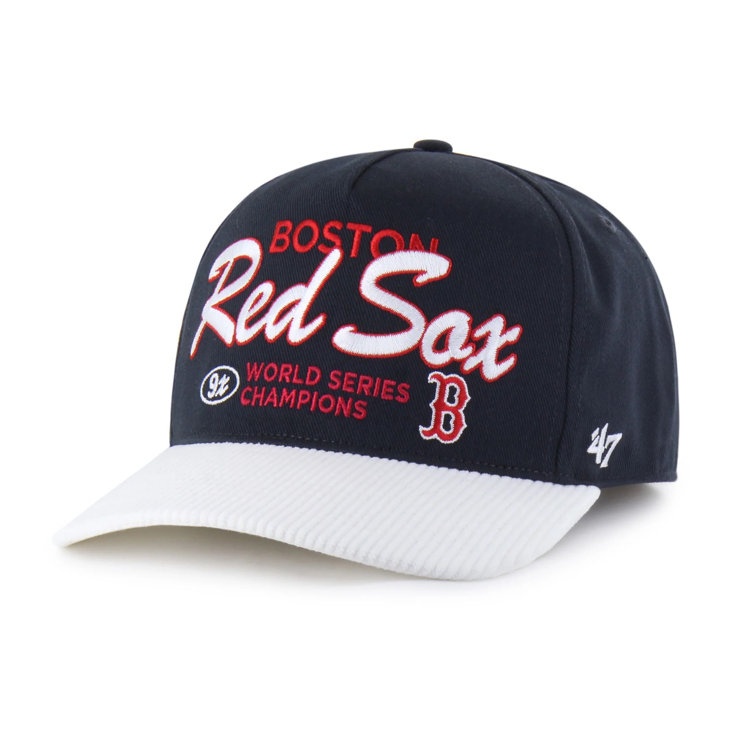 BOSTON RED SOX COOPERSTOWN WORLD SERIES MULTI TIME '47 HITCH RF RELAXED FIT
