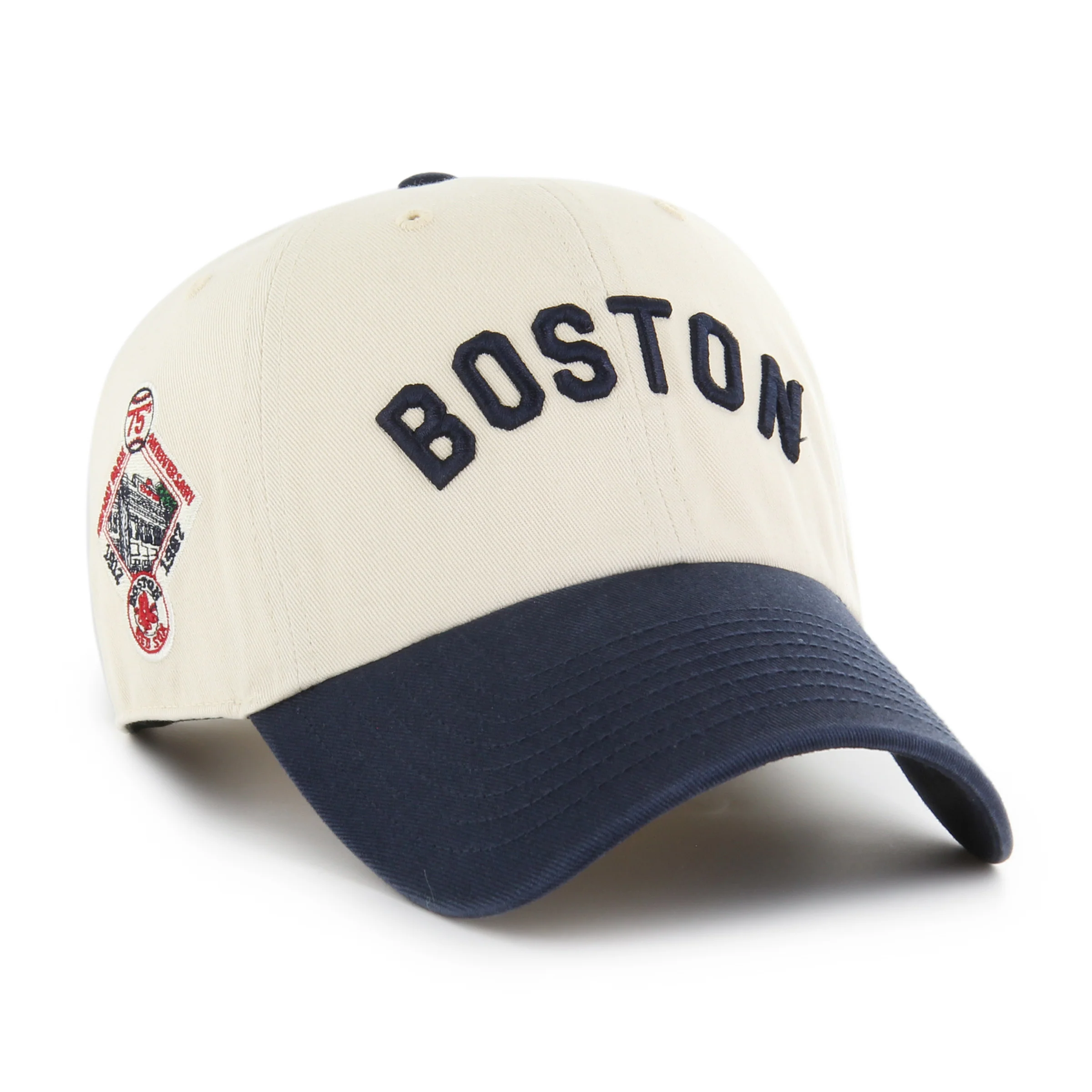 BOSTON RED SOX COOPERSTOWN BALLPARK SCRIPT SHOT '47 CLEAN UP