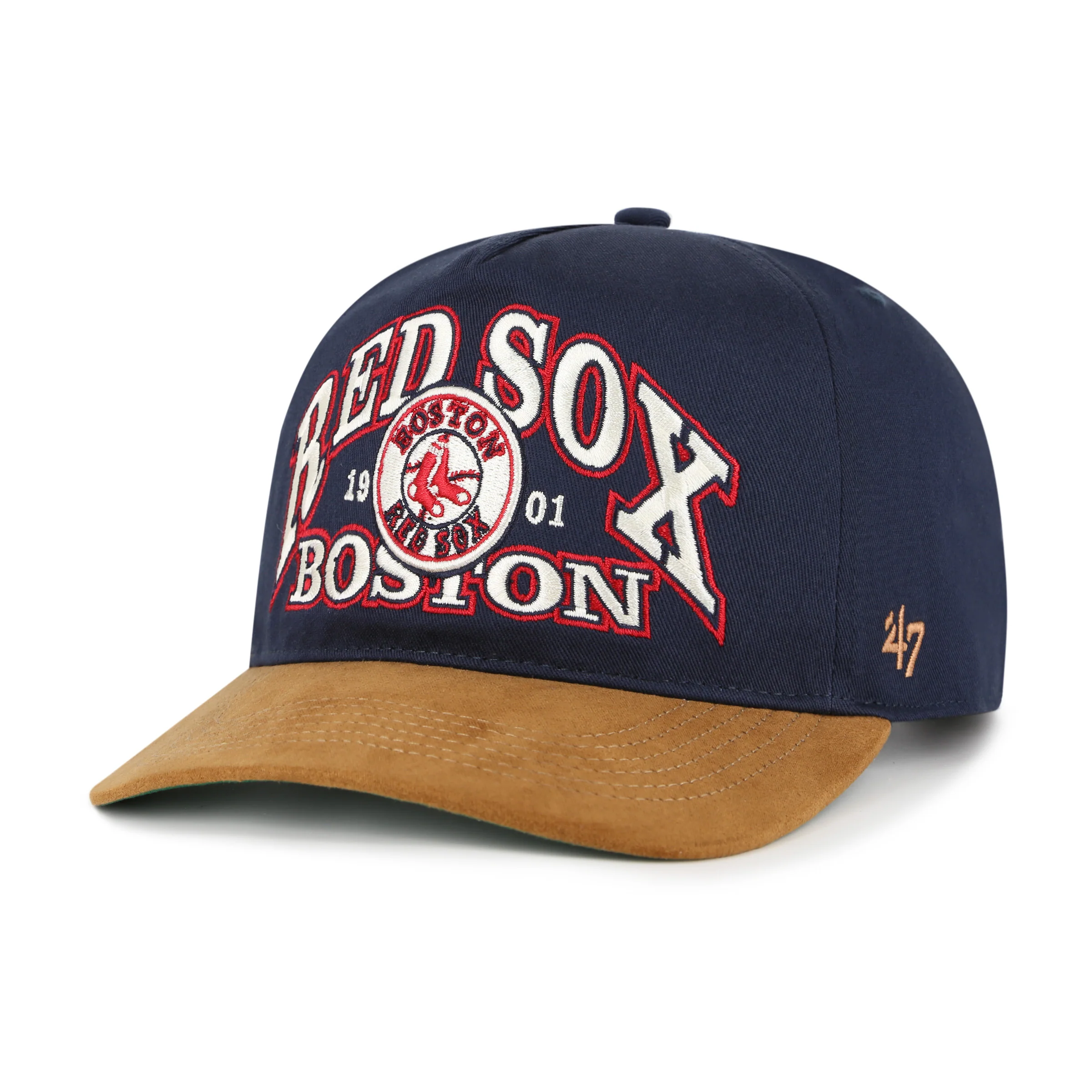 BOSTON RED SOX COOPERSTOWN BREAK WOOD SUEDE '47 HITCH
