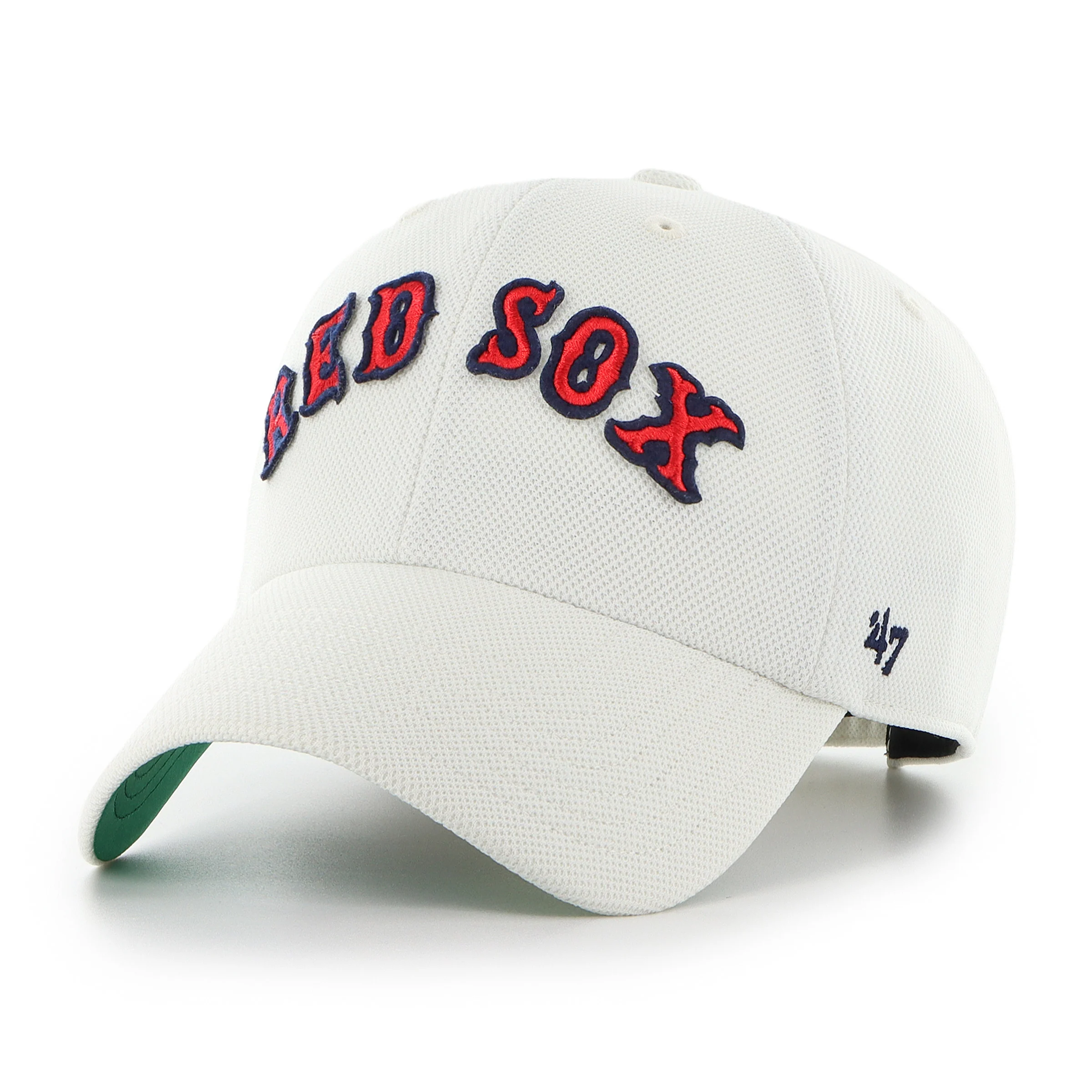 BOSTON RED SOX COOPERSTOWN GRANDSTAND PIQUE SCRIPT '47 CLEAN UP