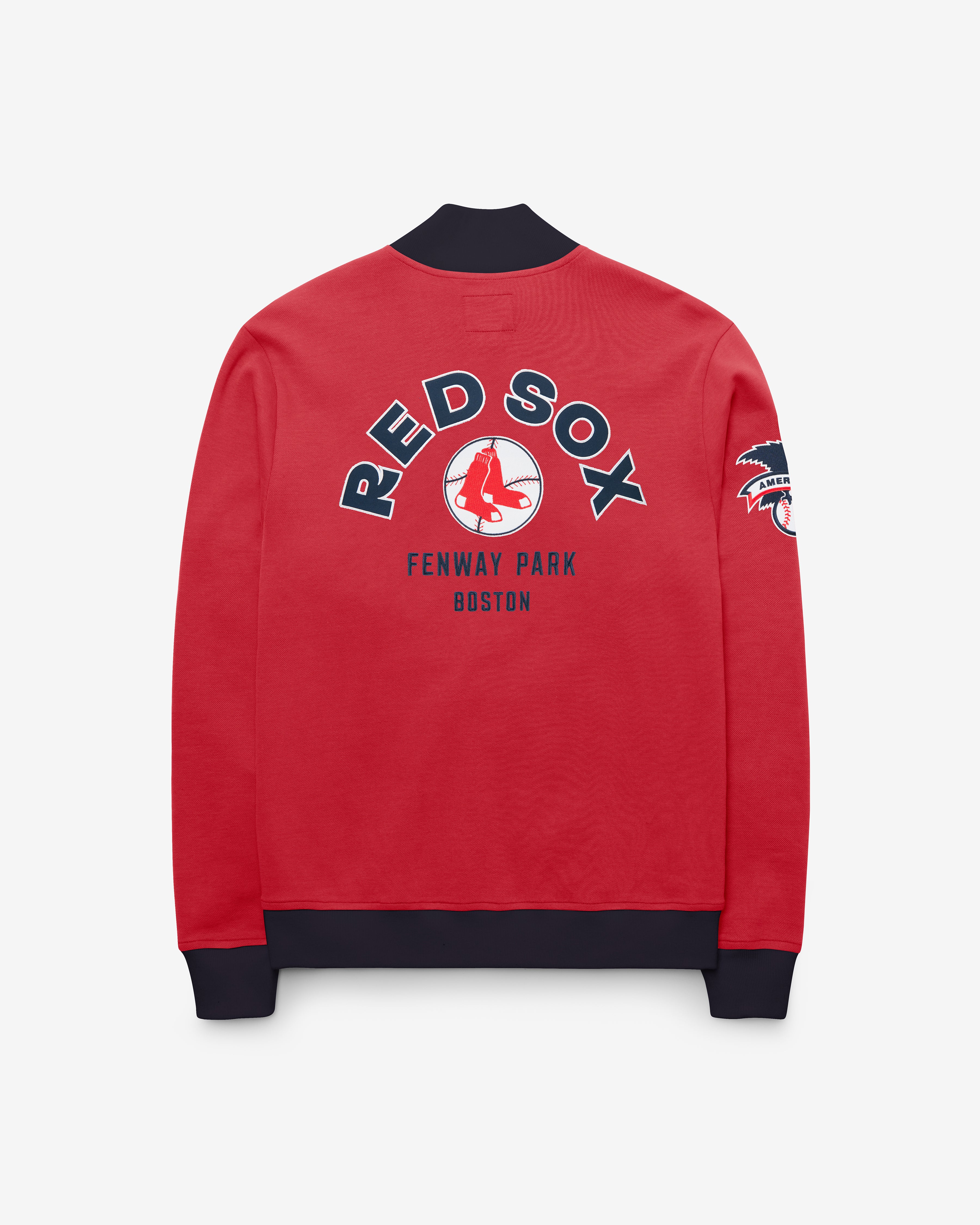 BOSTON RED SOX COOPERSTOWN RELIEF PITCHER '47 PIQUE TRACK JACKET - Image 3