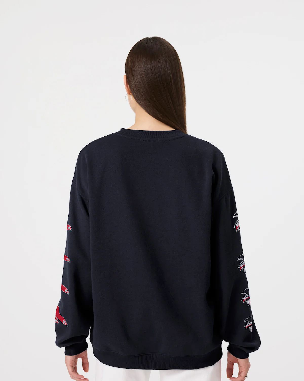 BOSTON RED SOX GO BIG '47 OVERSIZED CREW WOMENS - Image 2