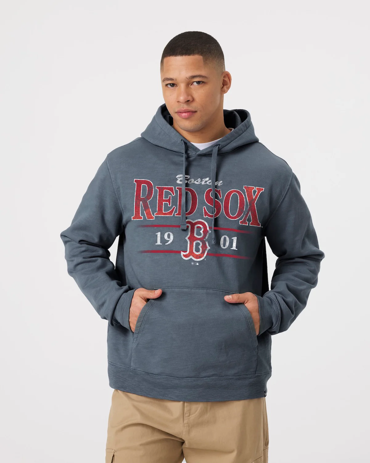 BOSTON RED SOX RECLAIMED '47 SLUB FRENCH TERRY HOOD