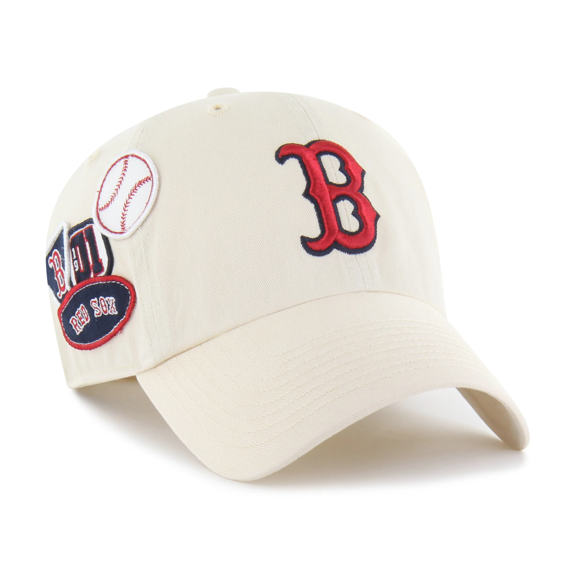 BOSTON RED SOX BADGES '47 CLEAN UP