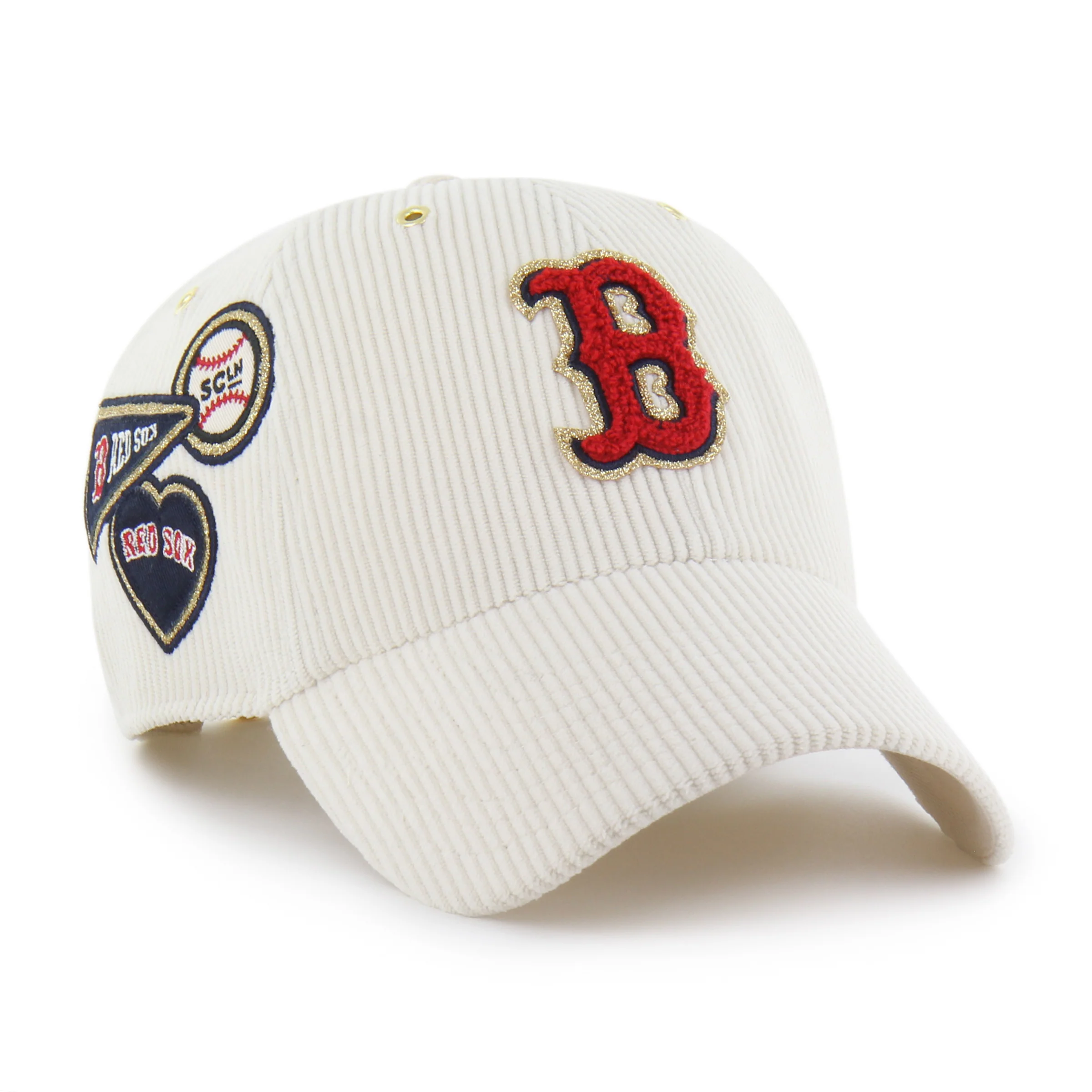 BOSTON RED SOX STONEY CLOVER LANE X '47 BADGE CORDUROY CLEAN UP