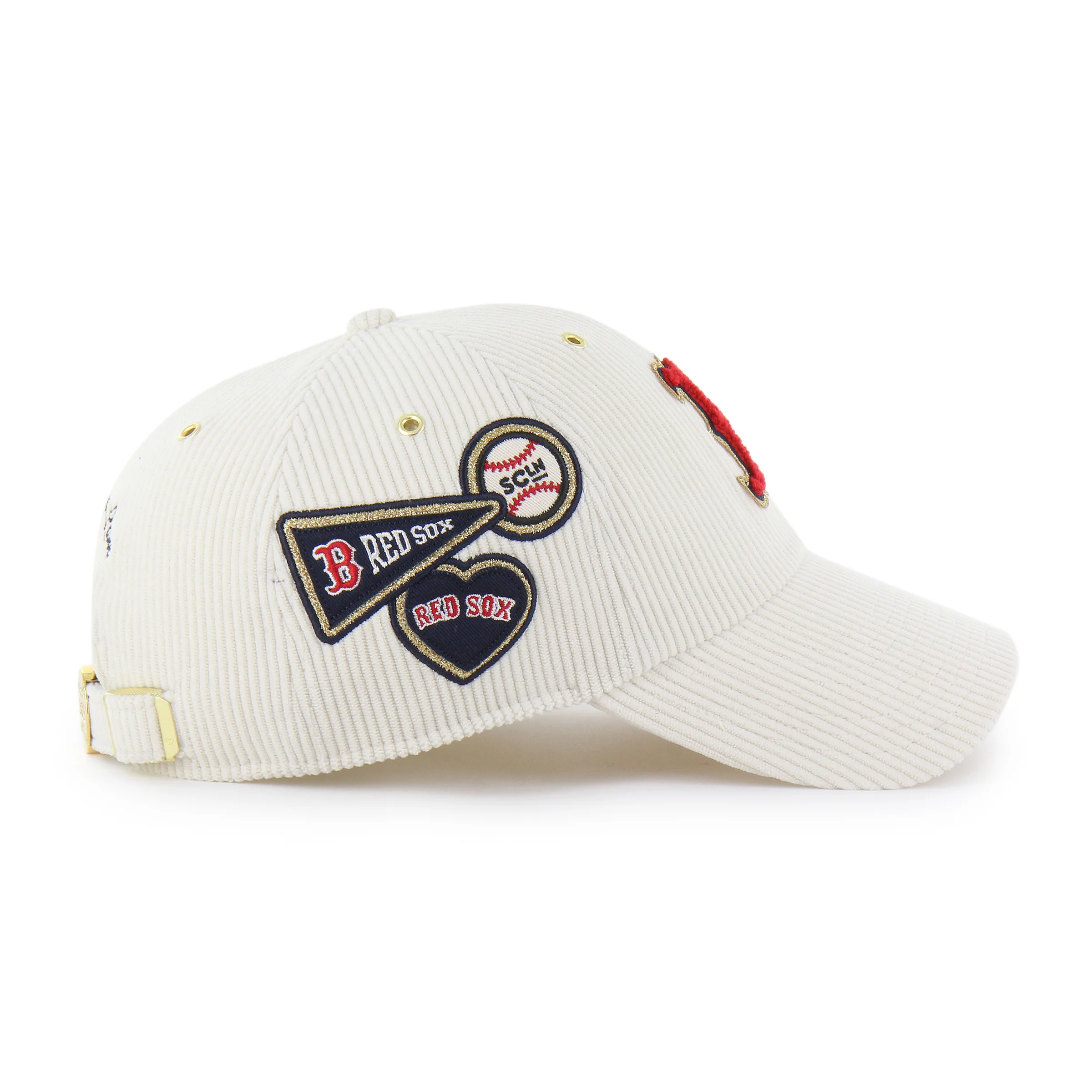 BOSTON RED SOX STONEY CLOVER LANE X '47 BADGE CORDUROY CLEAN UP - Image 3
