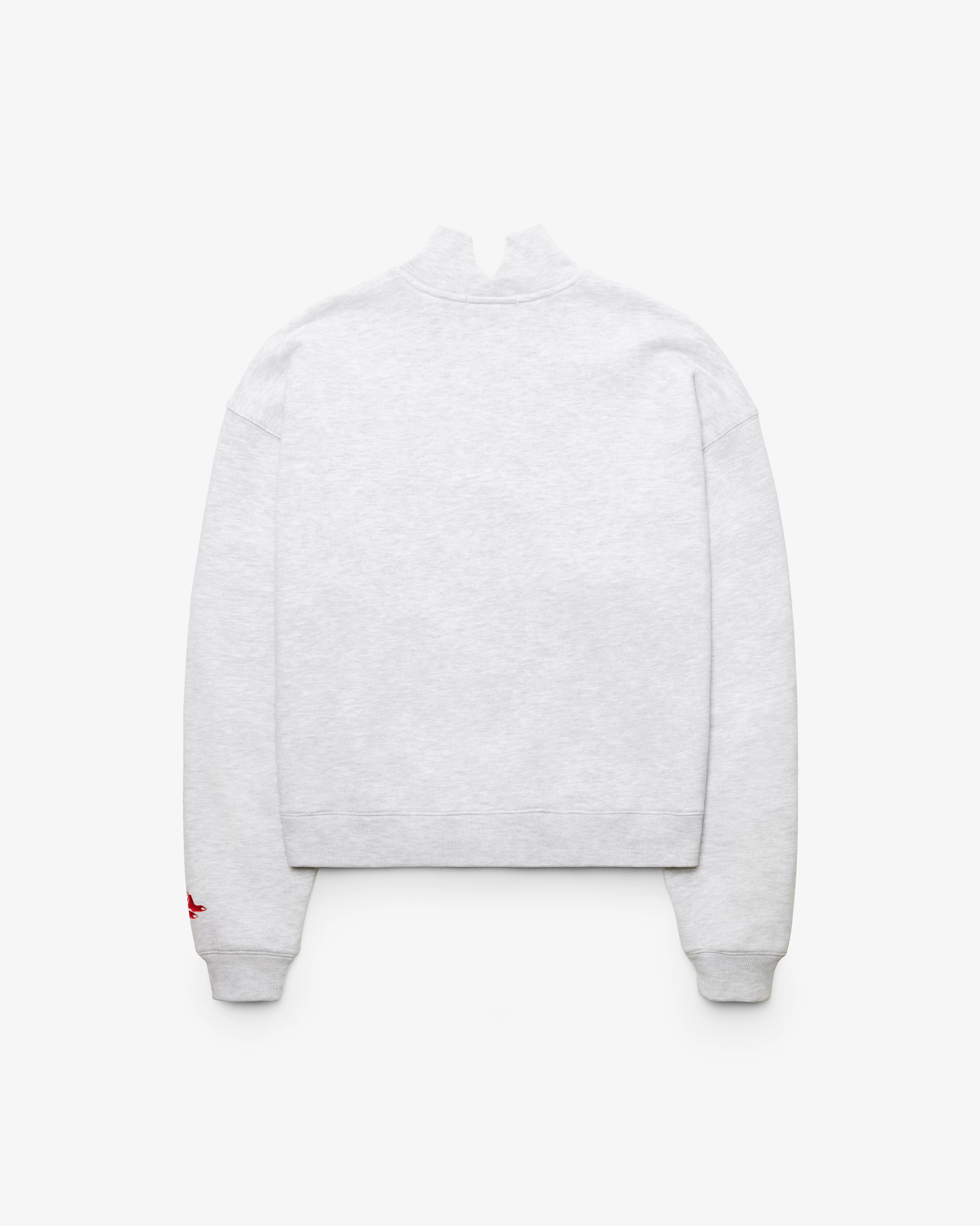 BOSTON RED SOX SCRIPT '47 MOCK NECK PULLOVER WOMENS - Image 2
