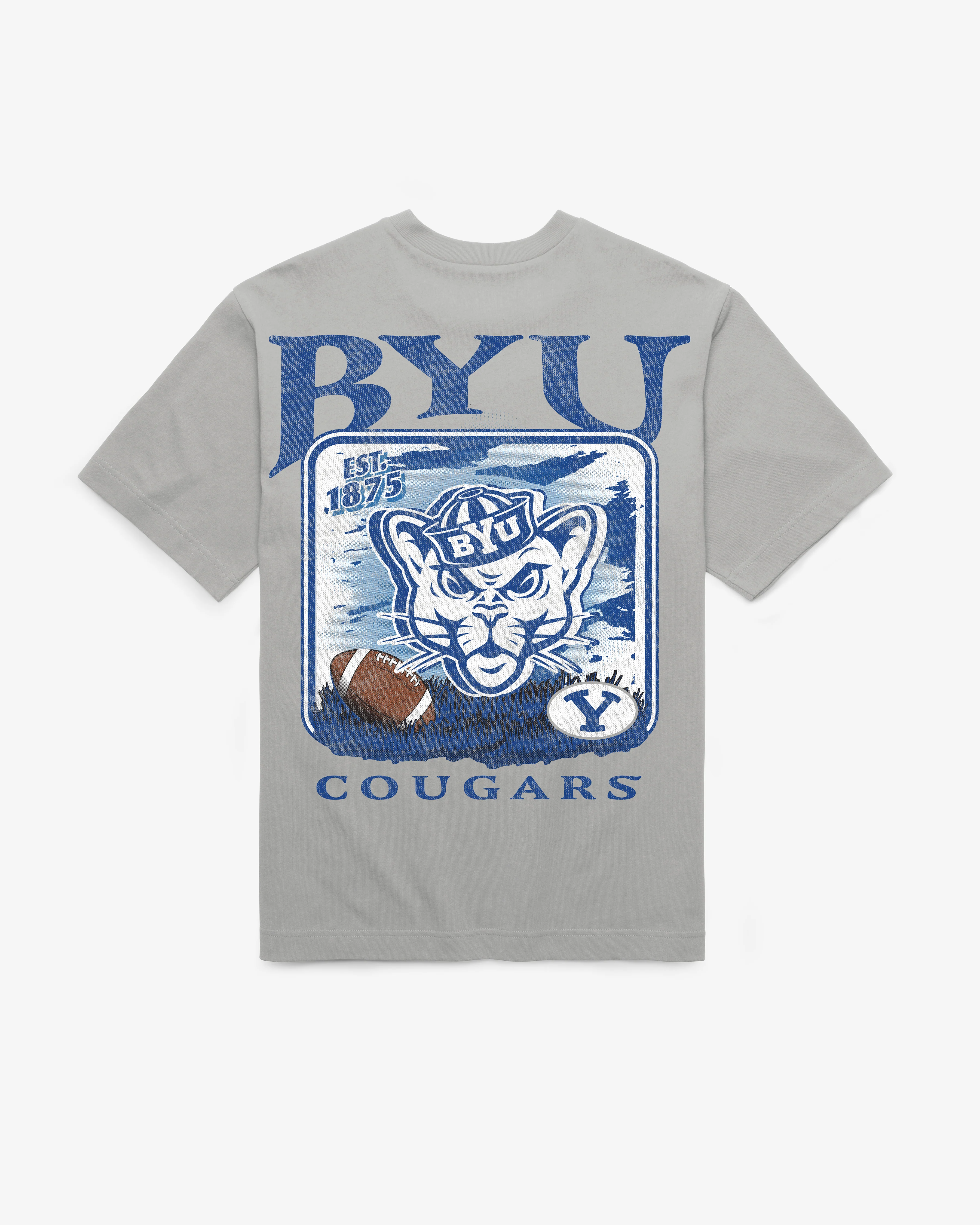 BRIGHAM YOUNG COUGARS REGIONAL BACKER '47 FOUNDATION TEE - Image 3