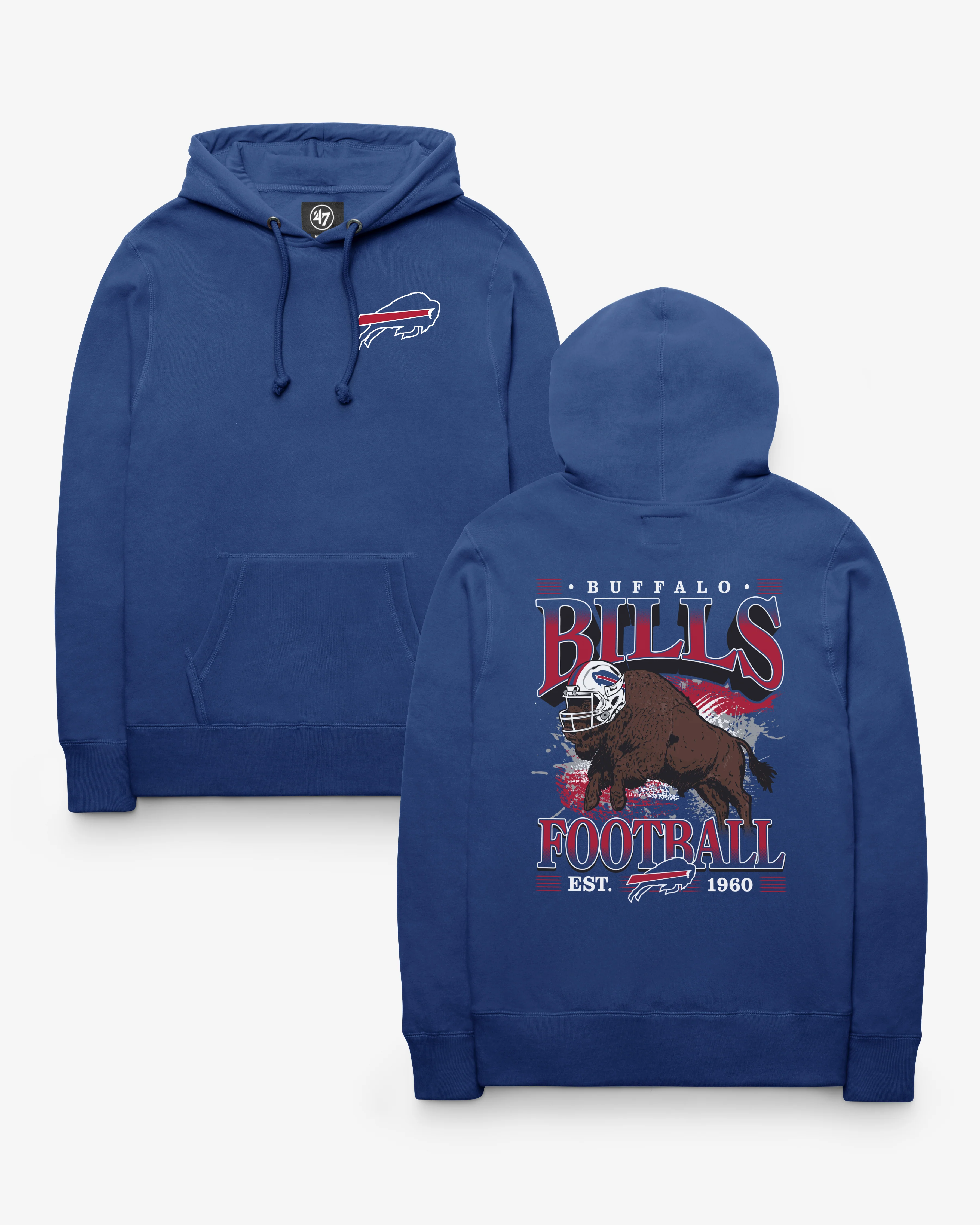 BUFFALO BILLS BACKER '47 HEADLINE HOOD
