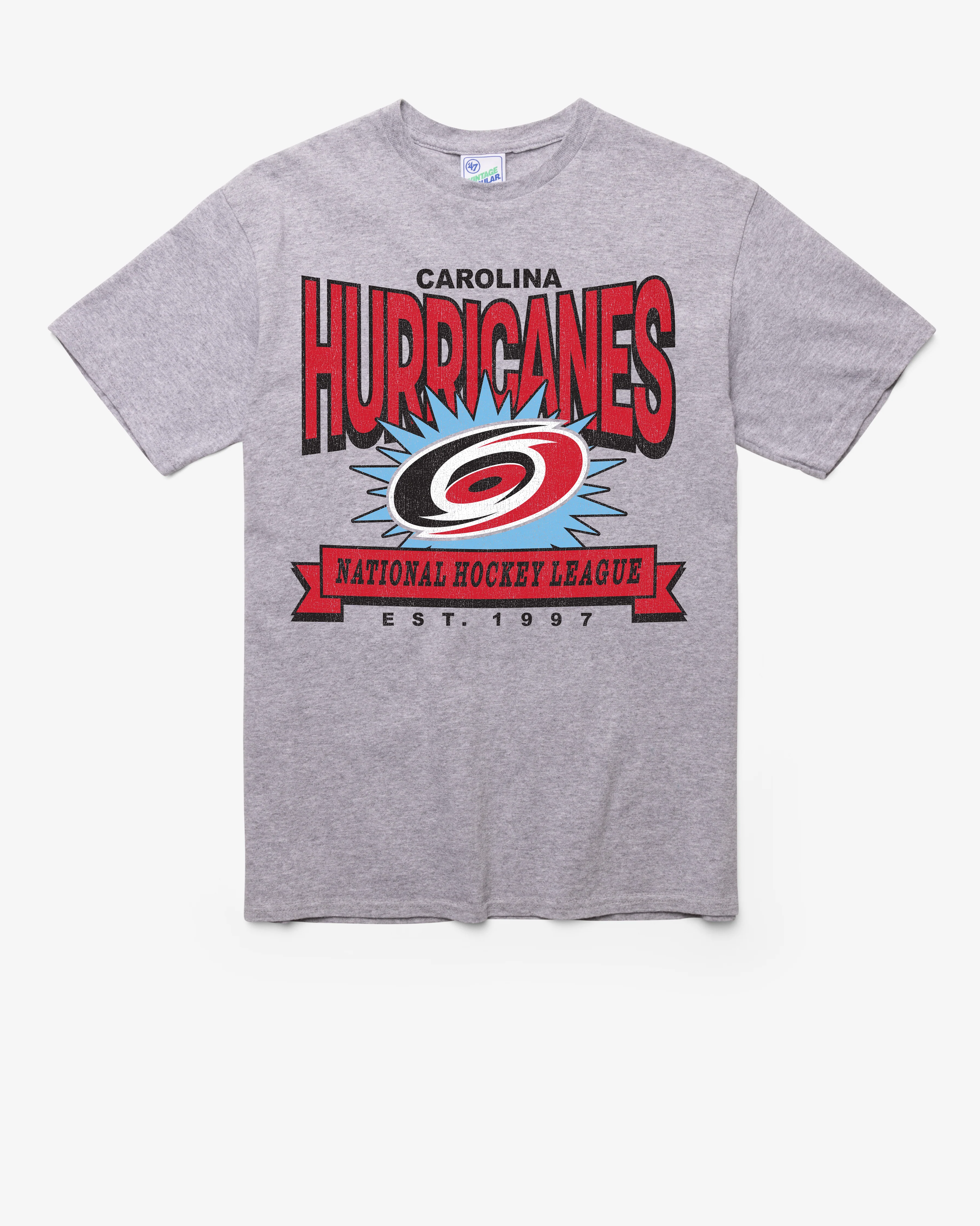CAROLINA HURRICANES TWELVE SIX VINTAGE '47 TUBULAR TEE