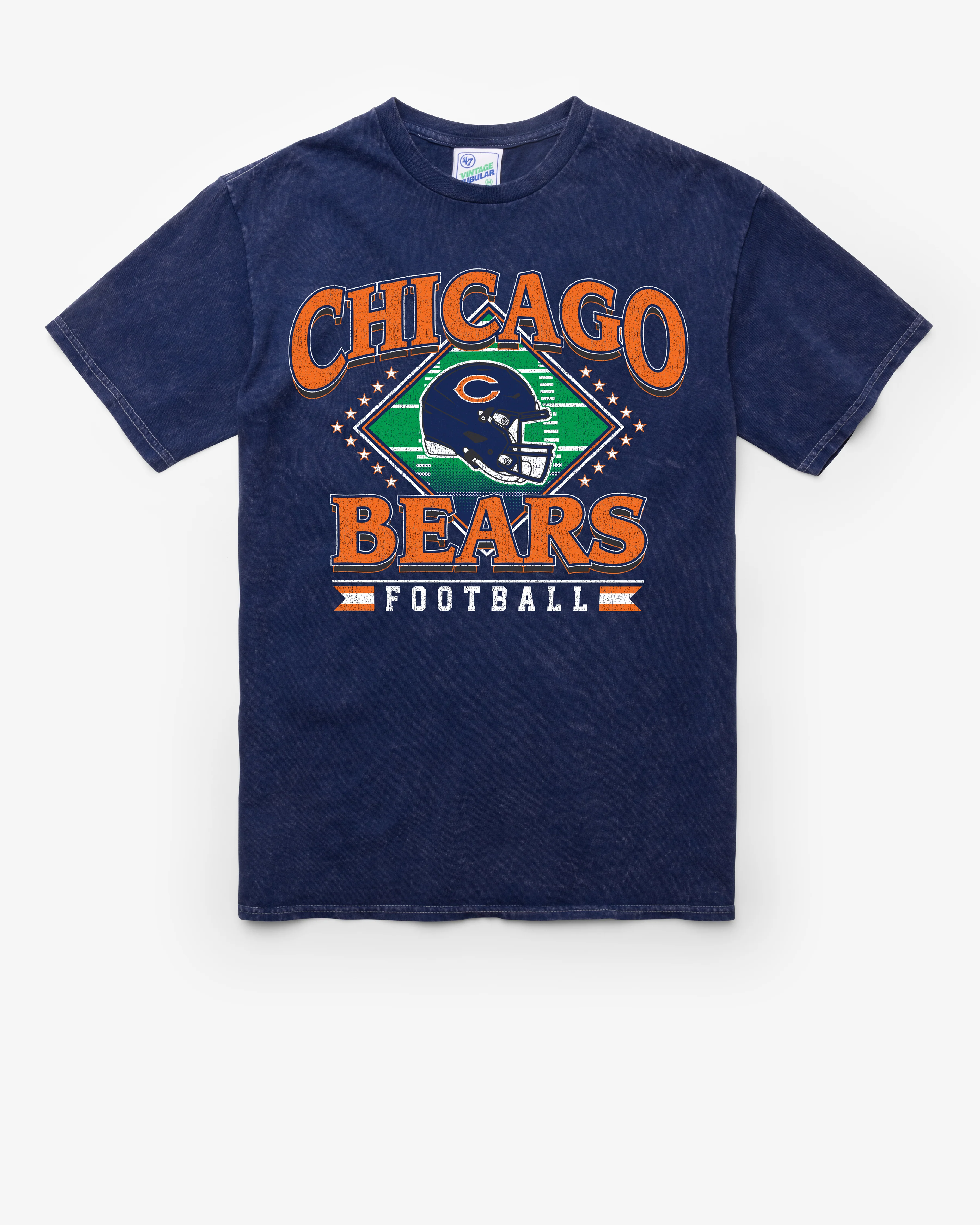 CHICAGO BEARS FIELD PASS VINTAGE '47 TUBULAR TEE