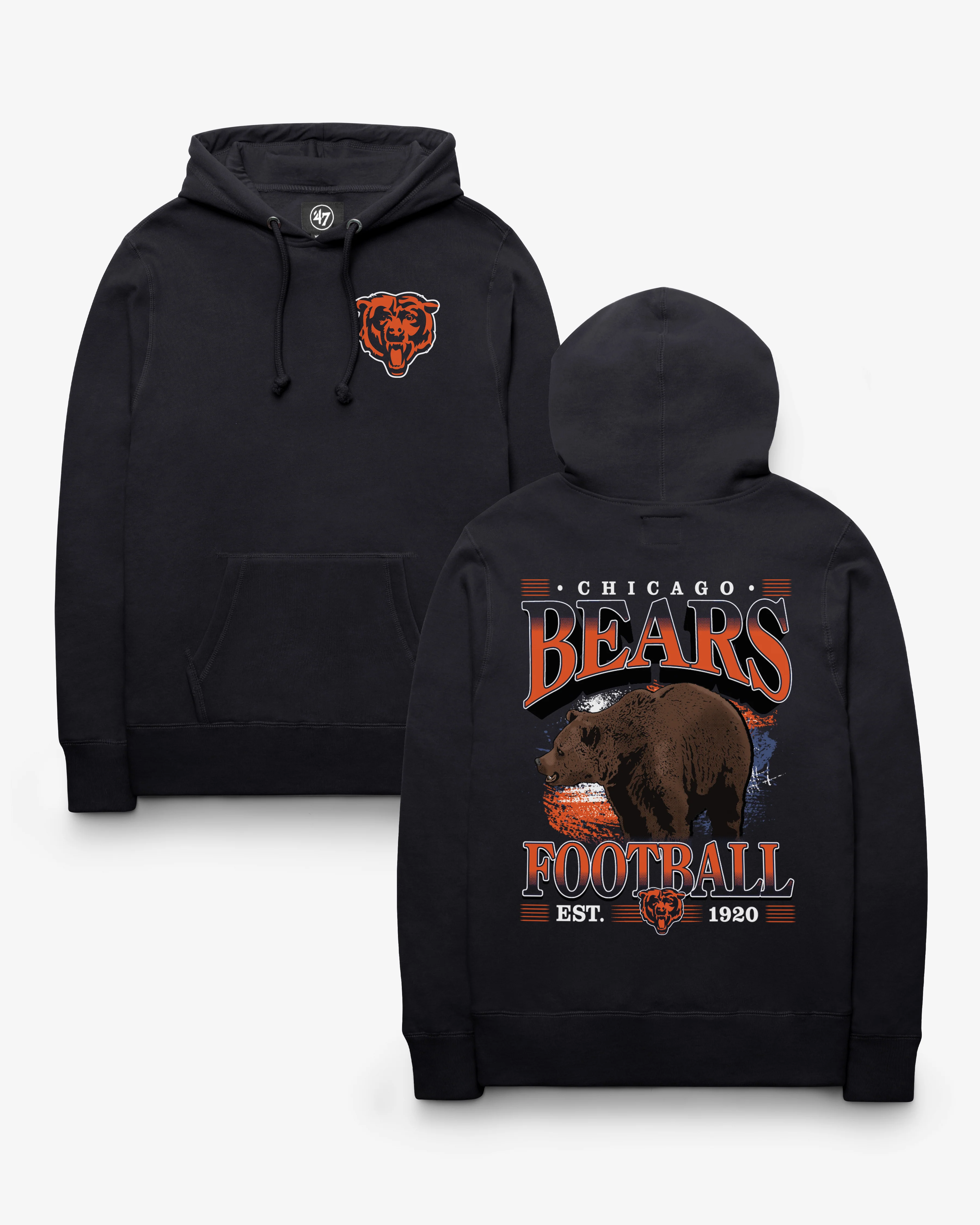 CHICAGO BEARS BACKER '47 HEADLNE HOOD