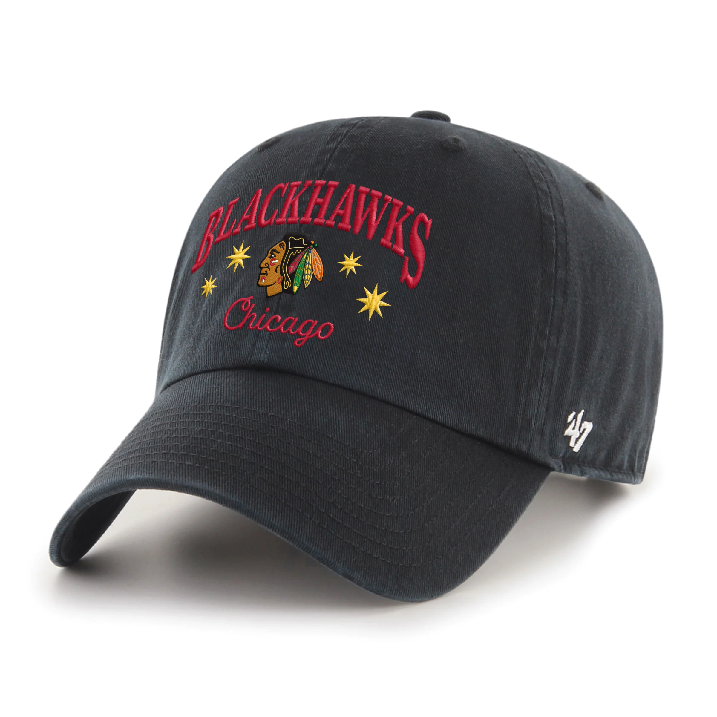 CHICAGO BLACKHAWKS ARCH STAR '47 CLEAN UP