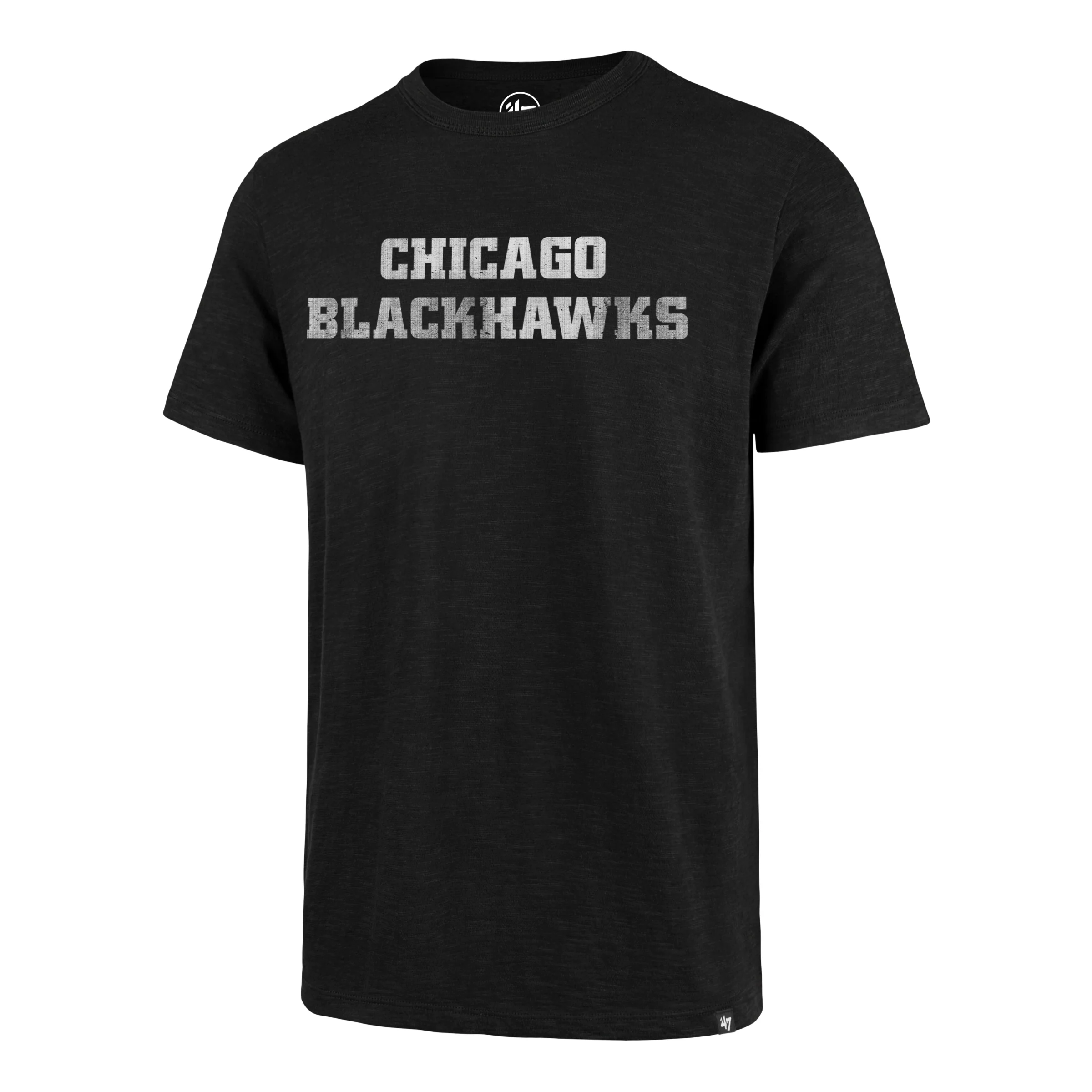 CHICAGO BLACKHAWKS GRIT WORDMARK '47 SCRUM TEE