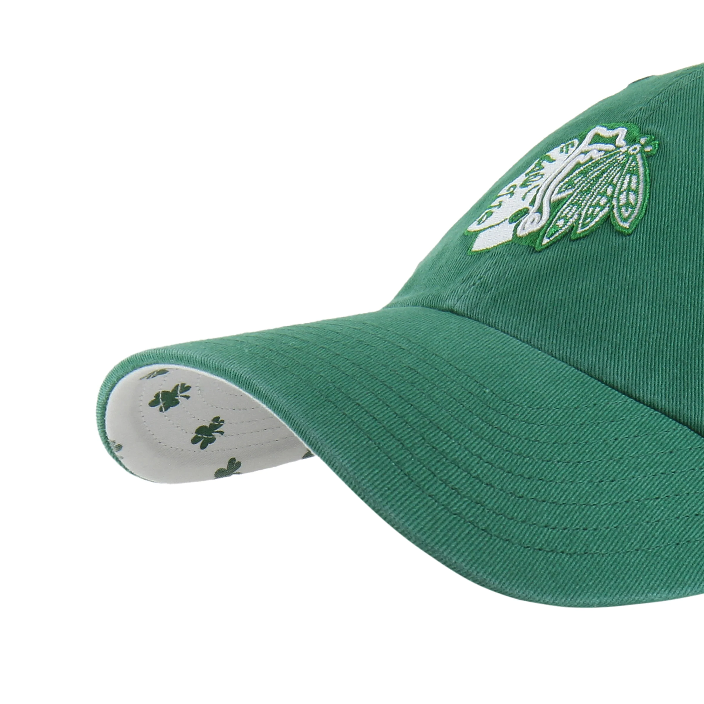CHICAGO BLACKHAWKS SHAMROCK CONFETTI ICON '47 CLEAN UP - Image 3