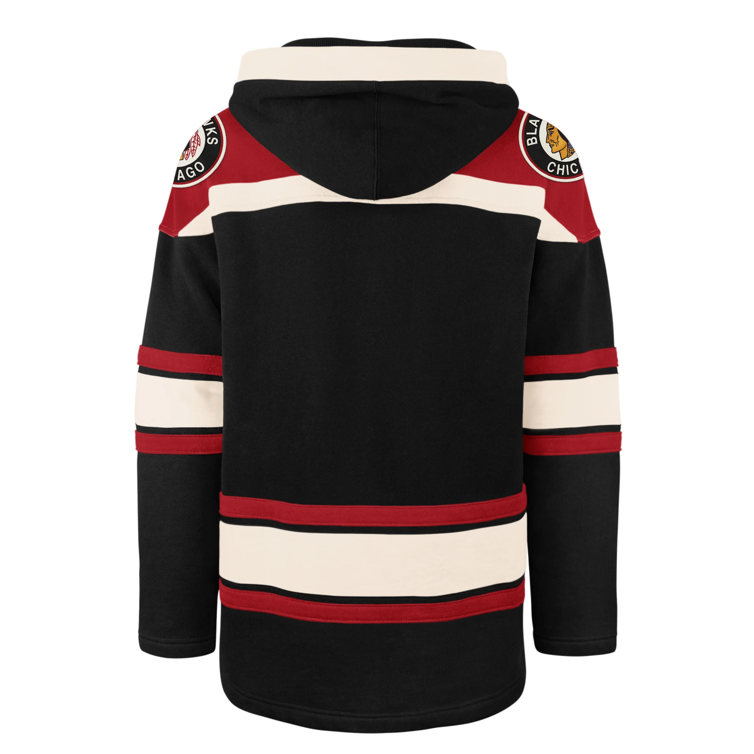 CHICAGO BLACKHAWKS VINTAGE SUPERIOR '47 LACER HOOD - Image 2