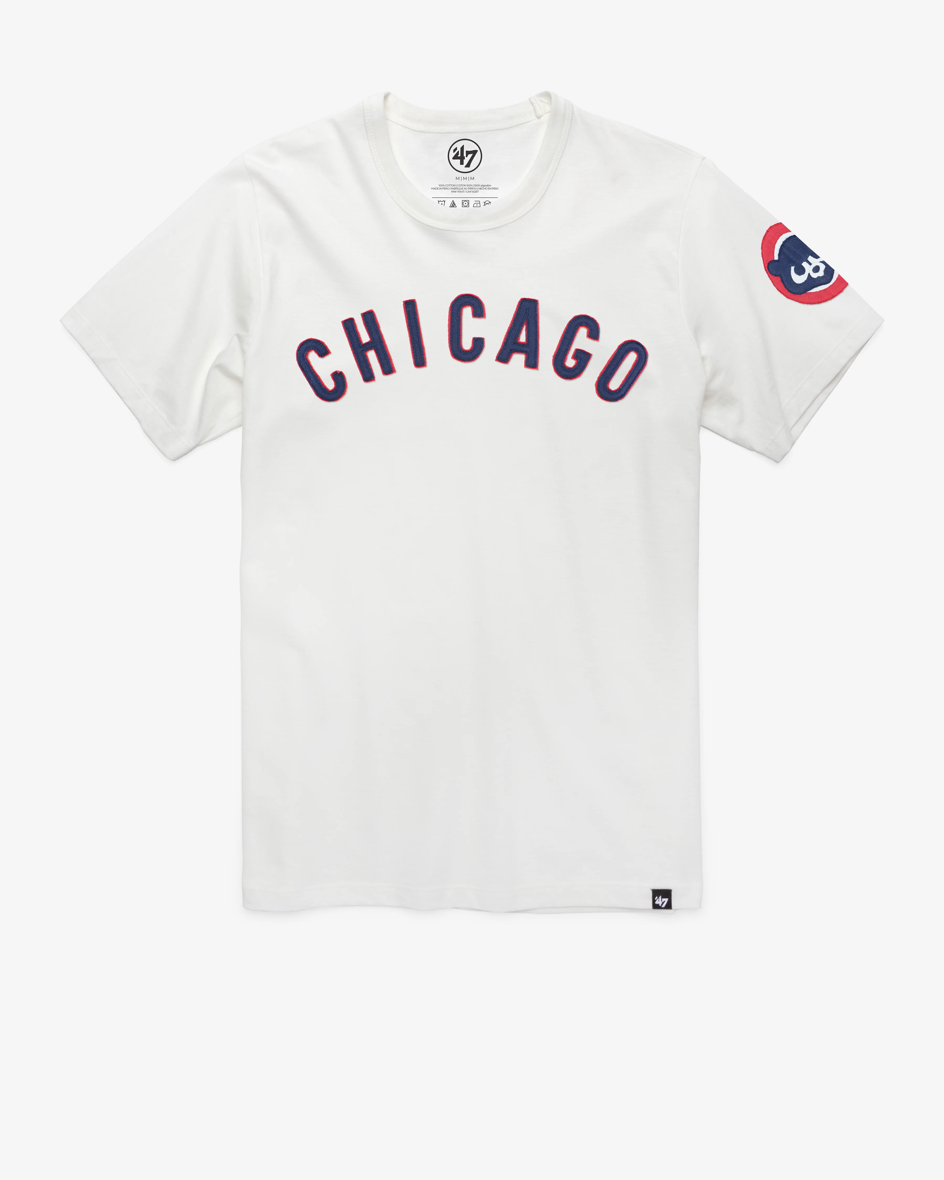 CHICAGO CUBS COOPERSTOWN '47 FRANKLIN FIELDHOUSE TEE