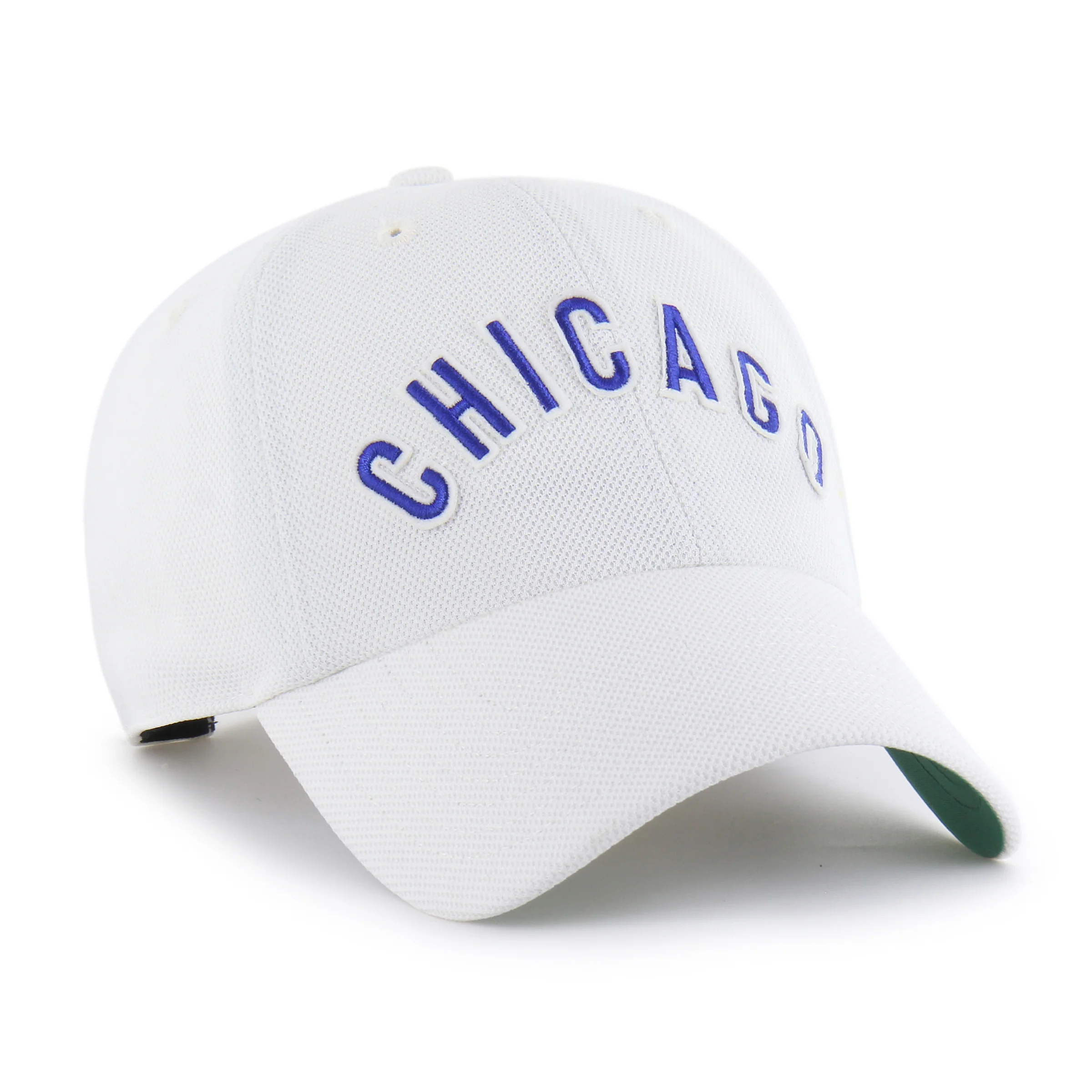 CHICAGO CUBS COOPERSTOWN GRANDSTAND PIQUE SCRIPT '47 CLEAN UP - Image 3