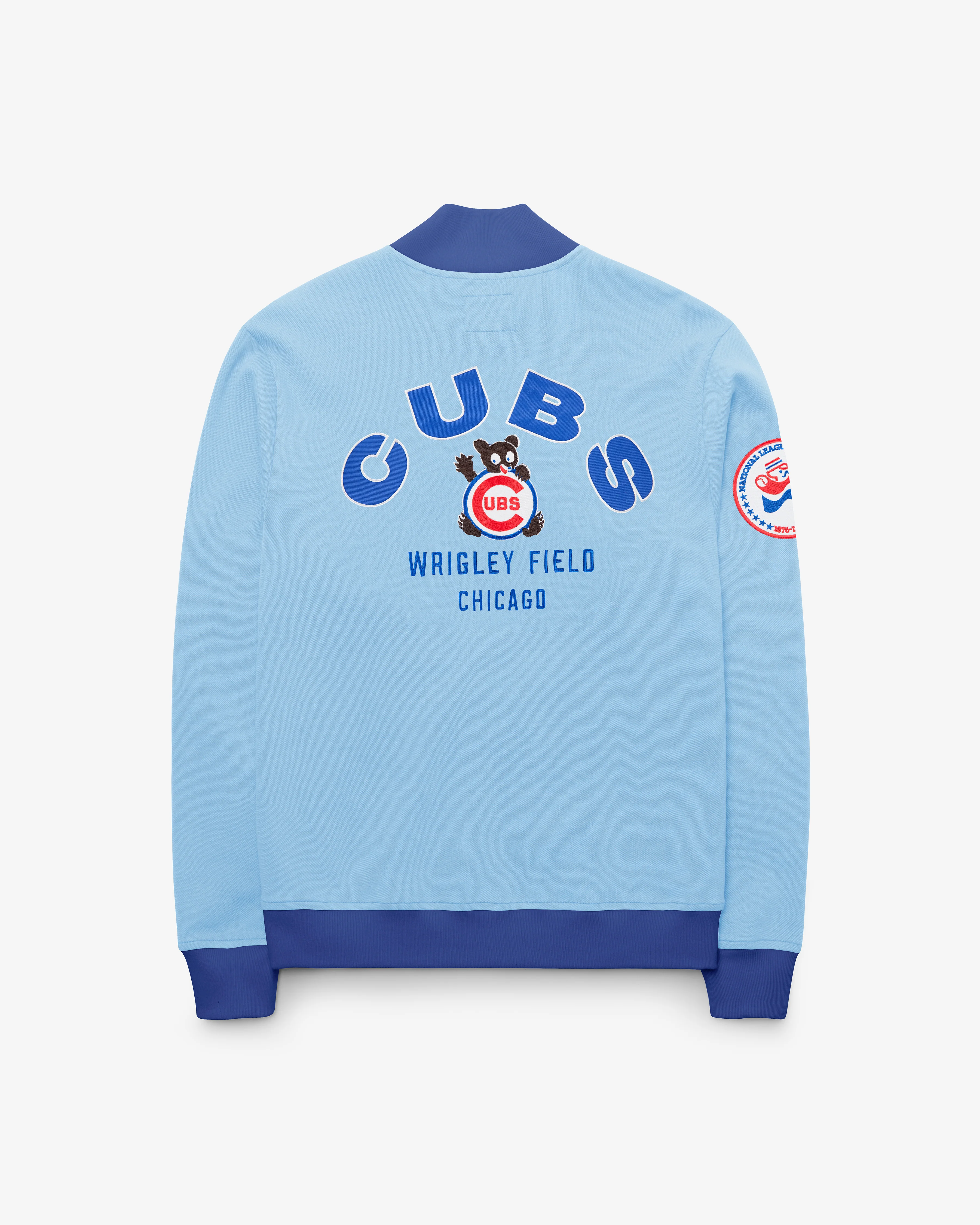 CHICAGO CUBS COOPERSTOWN RELIEF PITCHER '47 PIQUE TRACK JACKET - Image 3