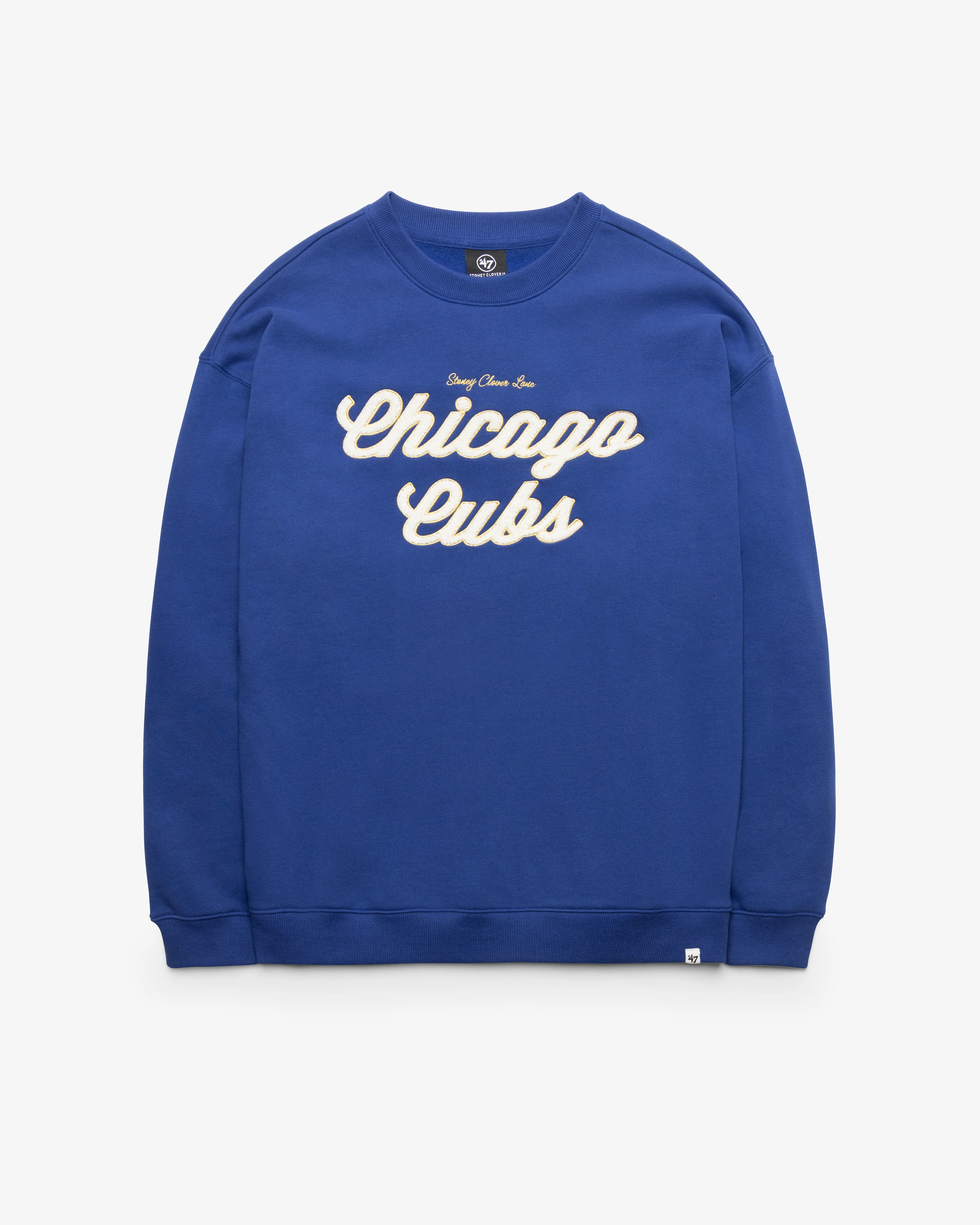 CHICAGO CUBS STONEY CLOVER LANE X '47 OVERSIZED CREW WOMEN - Image 2