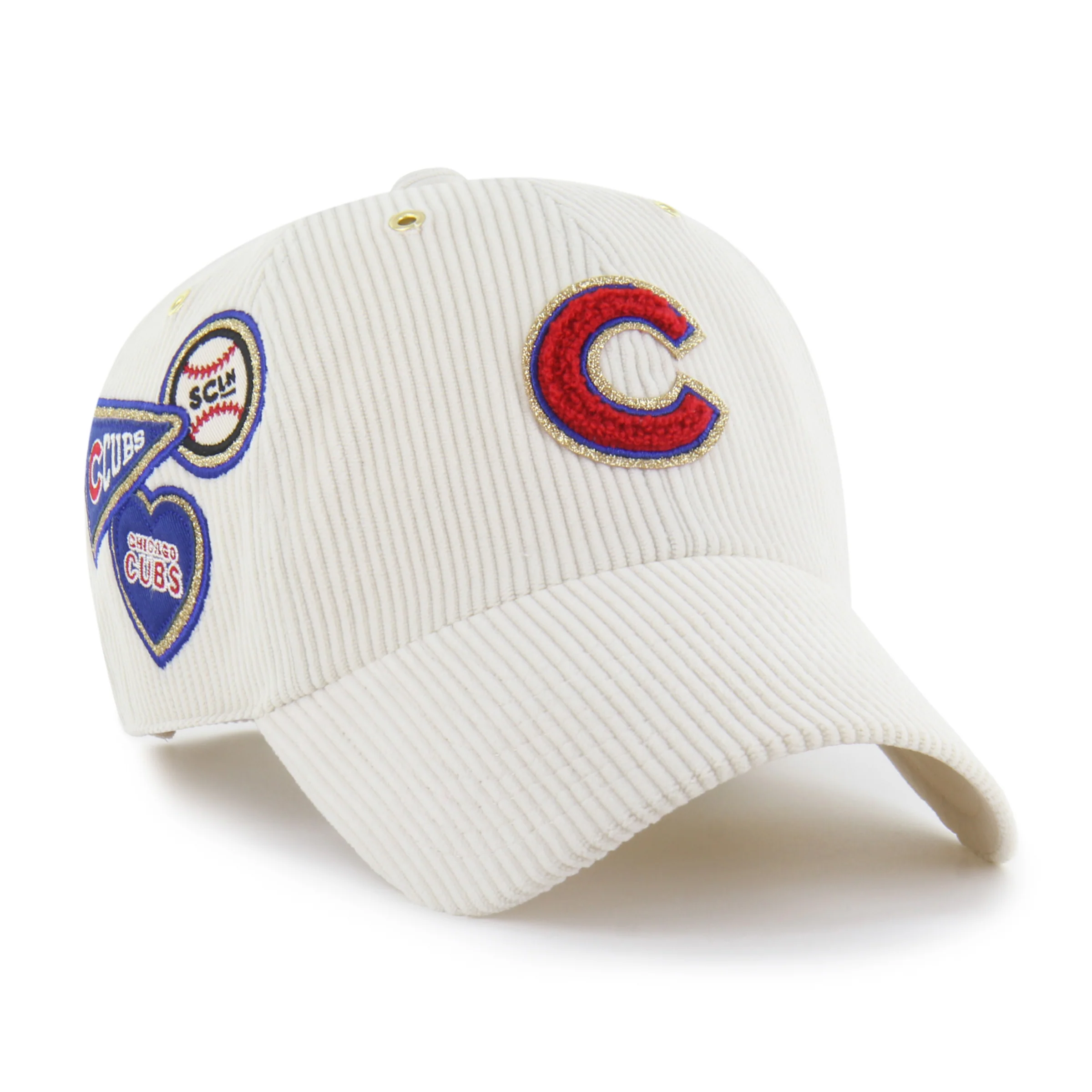 CHICAGO CUBS STONEY CLOVER LANE X '47 BADGE CORDUROY CLEAN UP