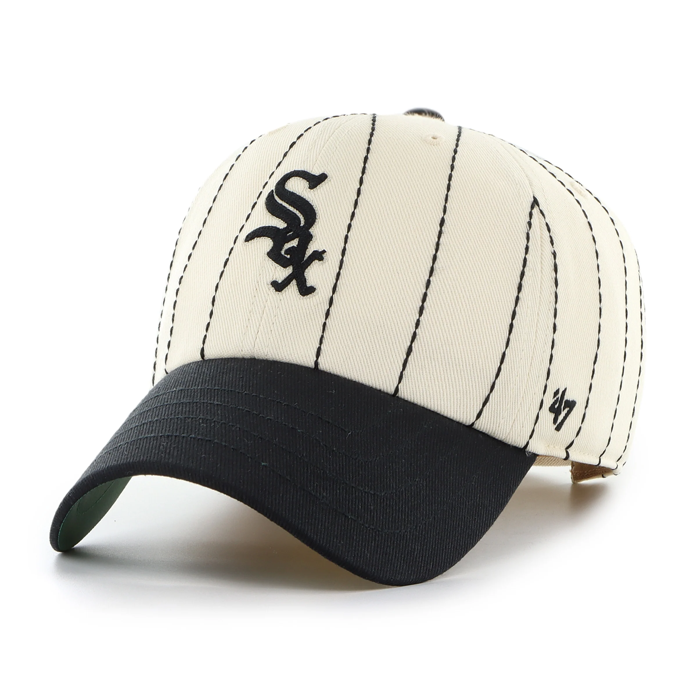 CHICAGO WHITE SOX COOPERSTOWN RAWLINGS PINSTRIPE '47 CLEAN UP - Image 5