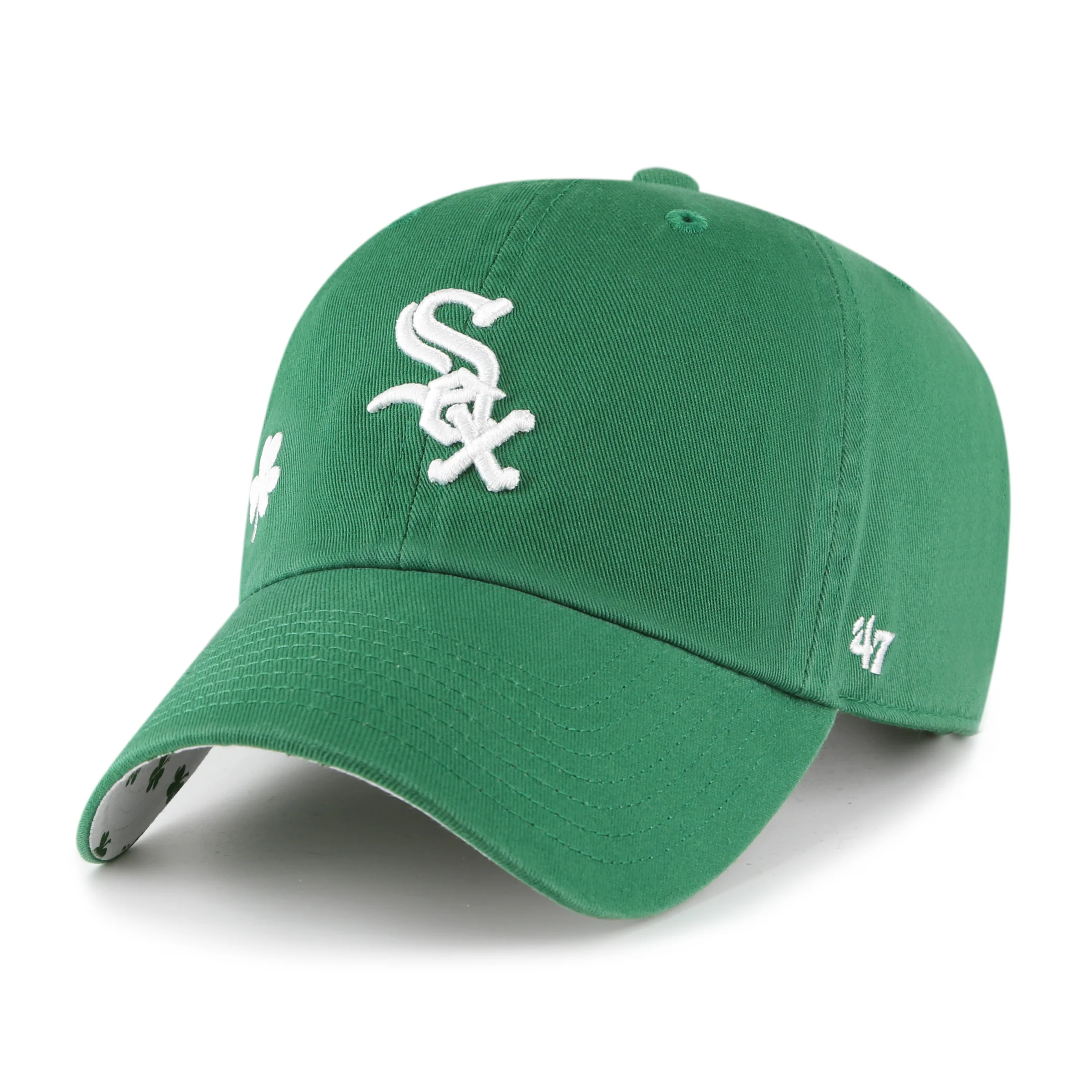 CHICAGO WHITE SOX SHAMROCK CONFETTI ICON '47 CLEAN UP - Image 5