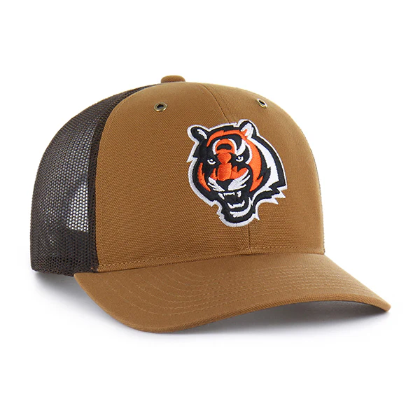 CINCINNATI BENGALS CARHARTT '47 TRUCKER RF RELAXED FIT - Image 4