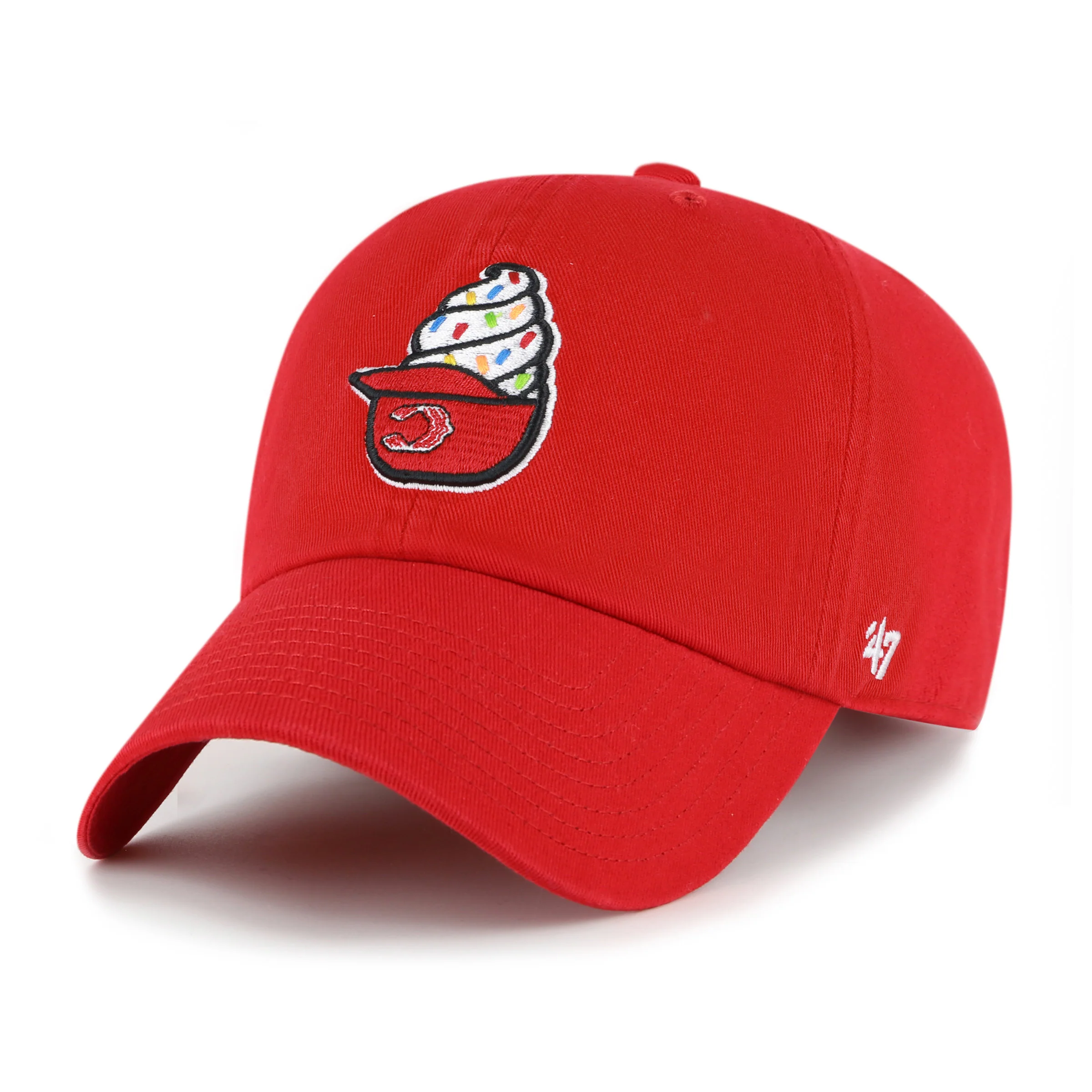 CINCINNATI REDS CITY CONNECT ICE CREAM '47 CLEAN UP