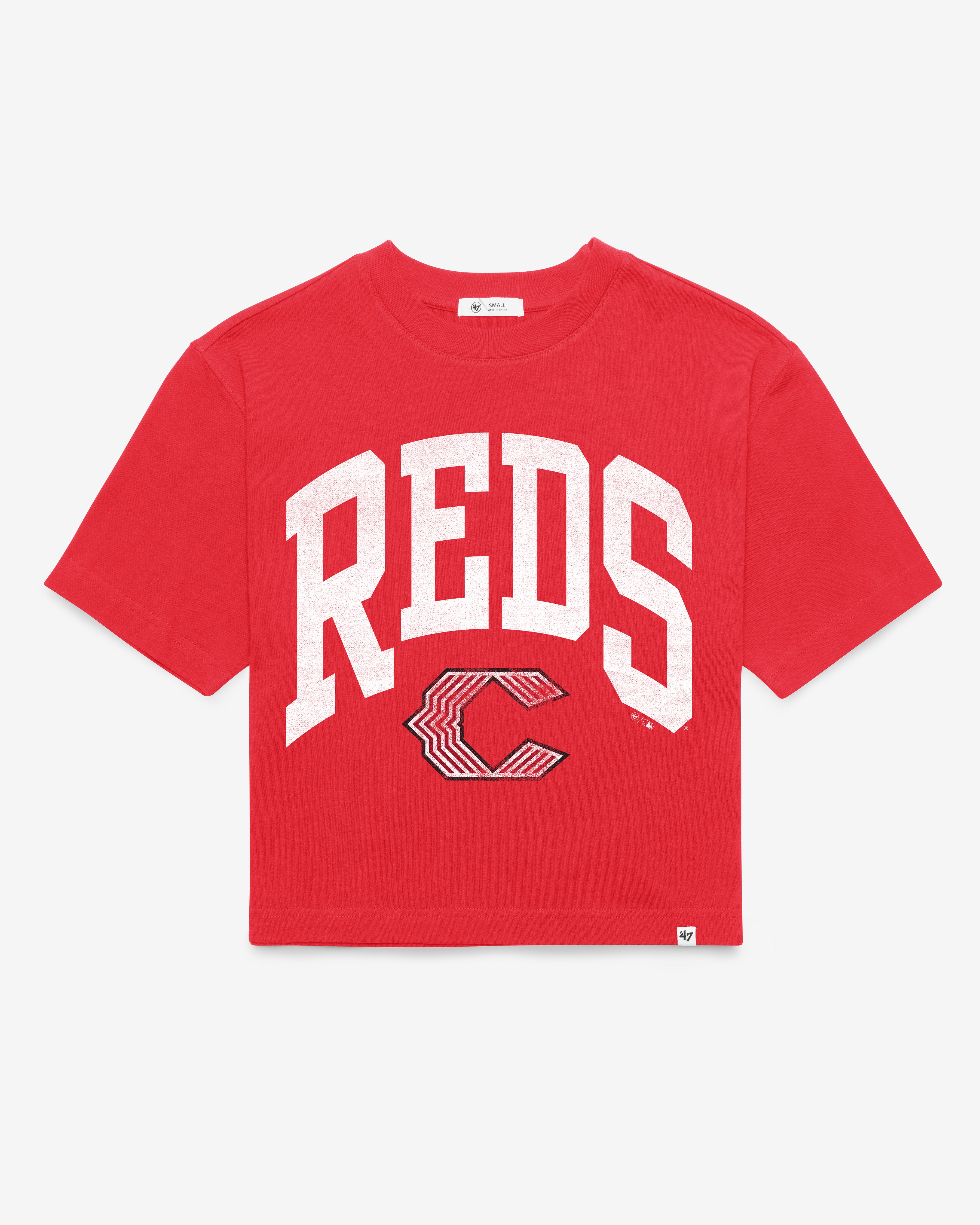 CINCINNATI REDS CITY CONNECT SHALE '47 REED CITY TEE WOMENS