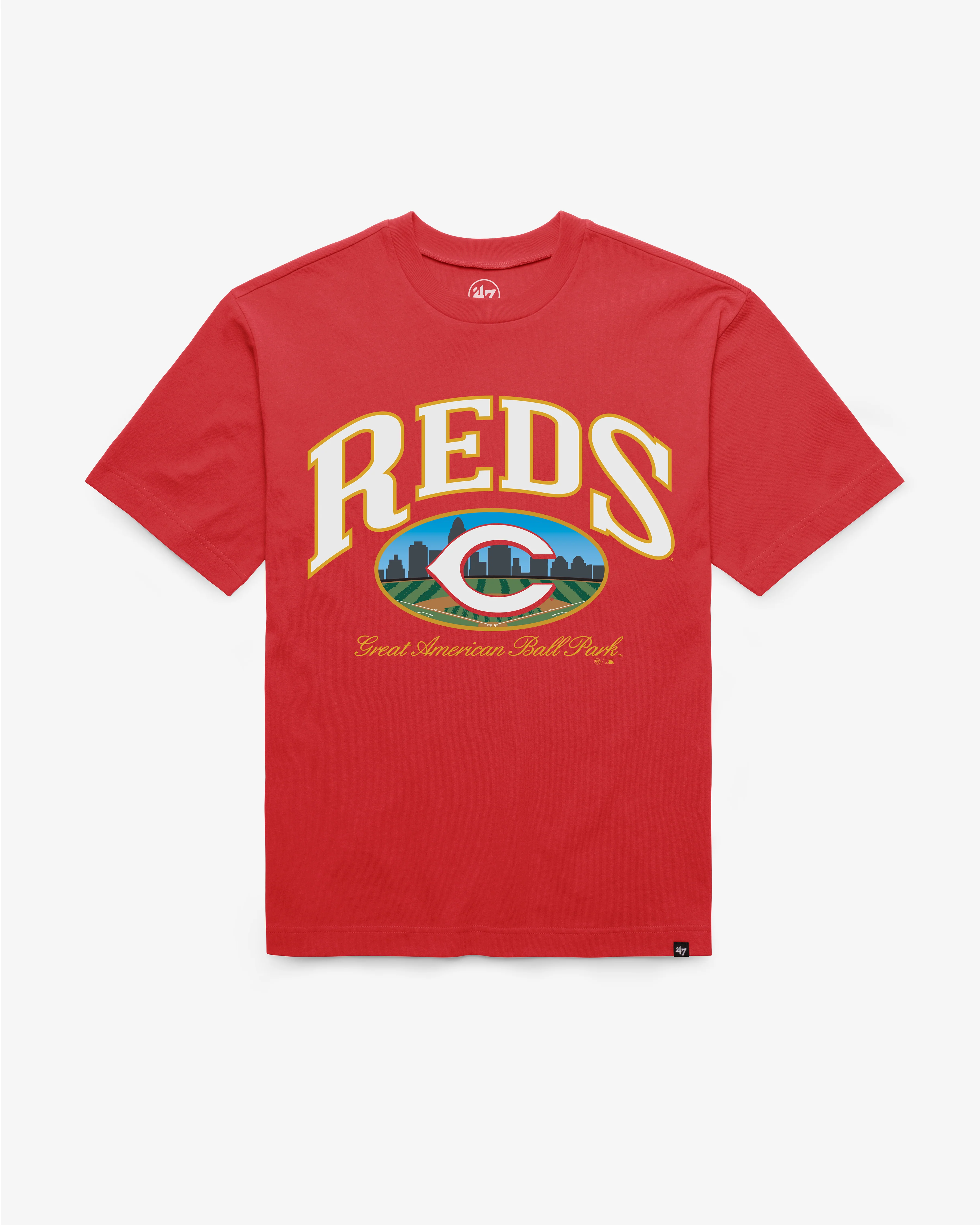 CINCINNATI REDS OPEN CITY '47 FOUNDATION TEE