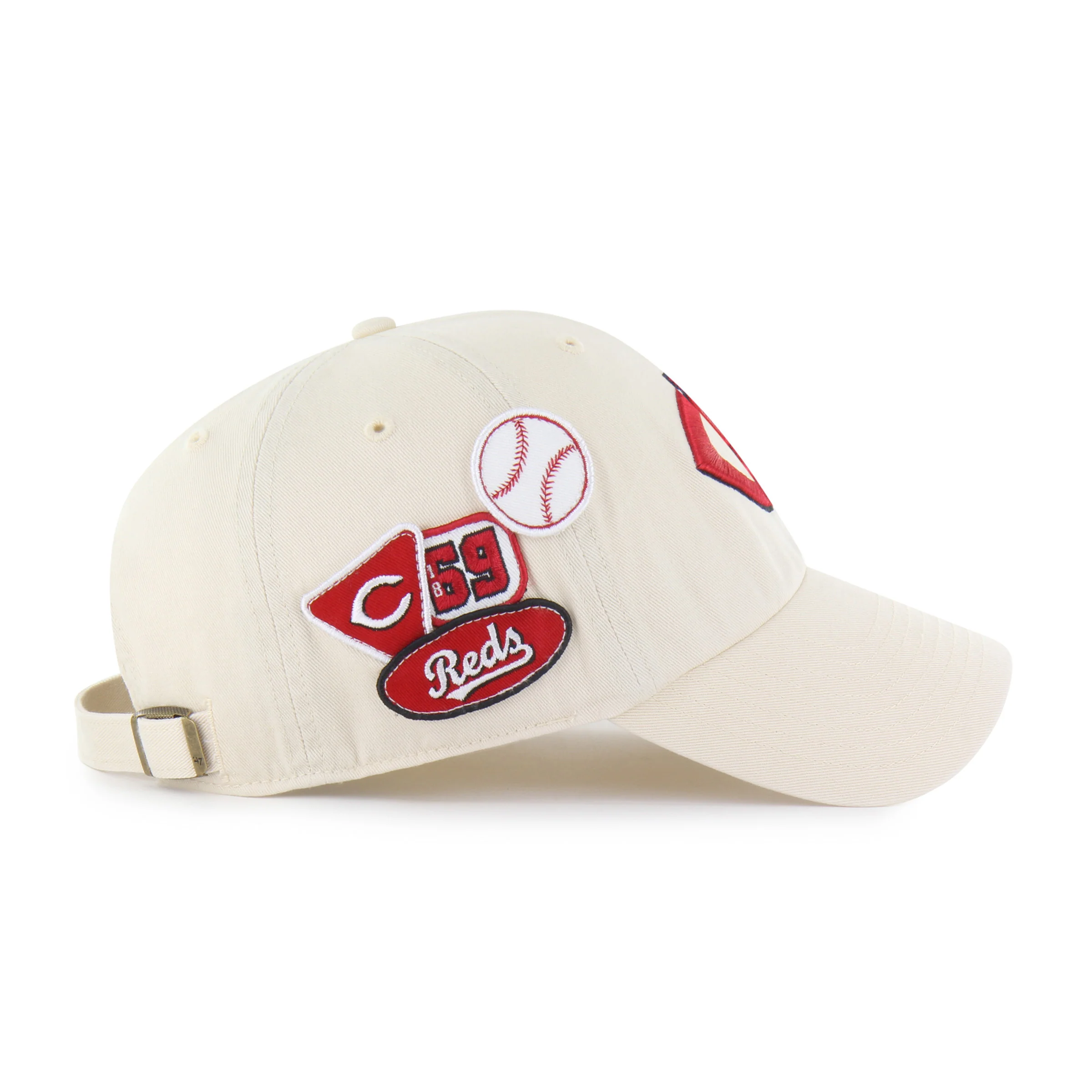 CINCINNATI REDS BADGES '47 CLEAN UP - Image 4