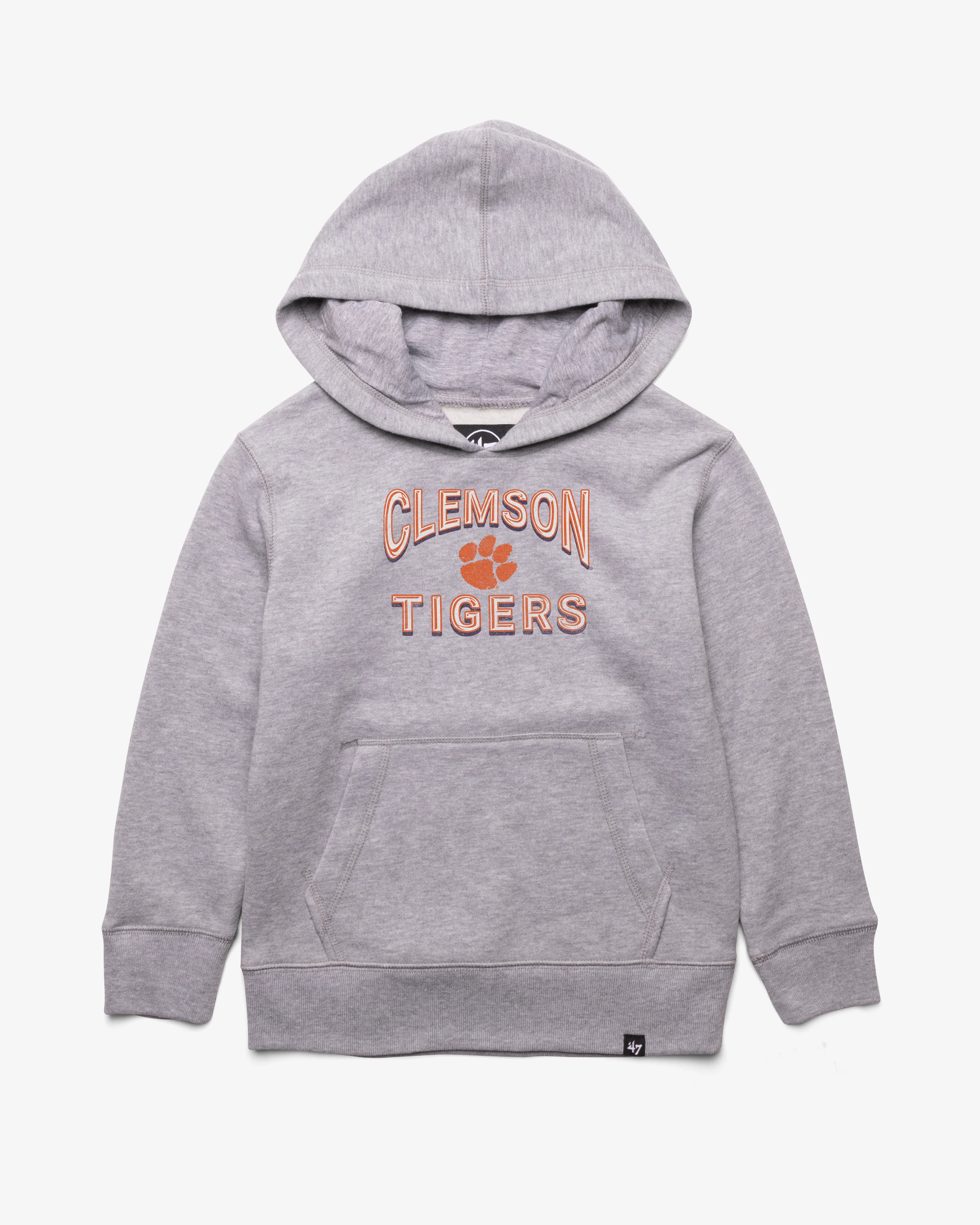 CLEMSON TIGERS FAN OUT '47 HEADLINE HOOD KIDS