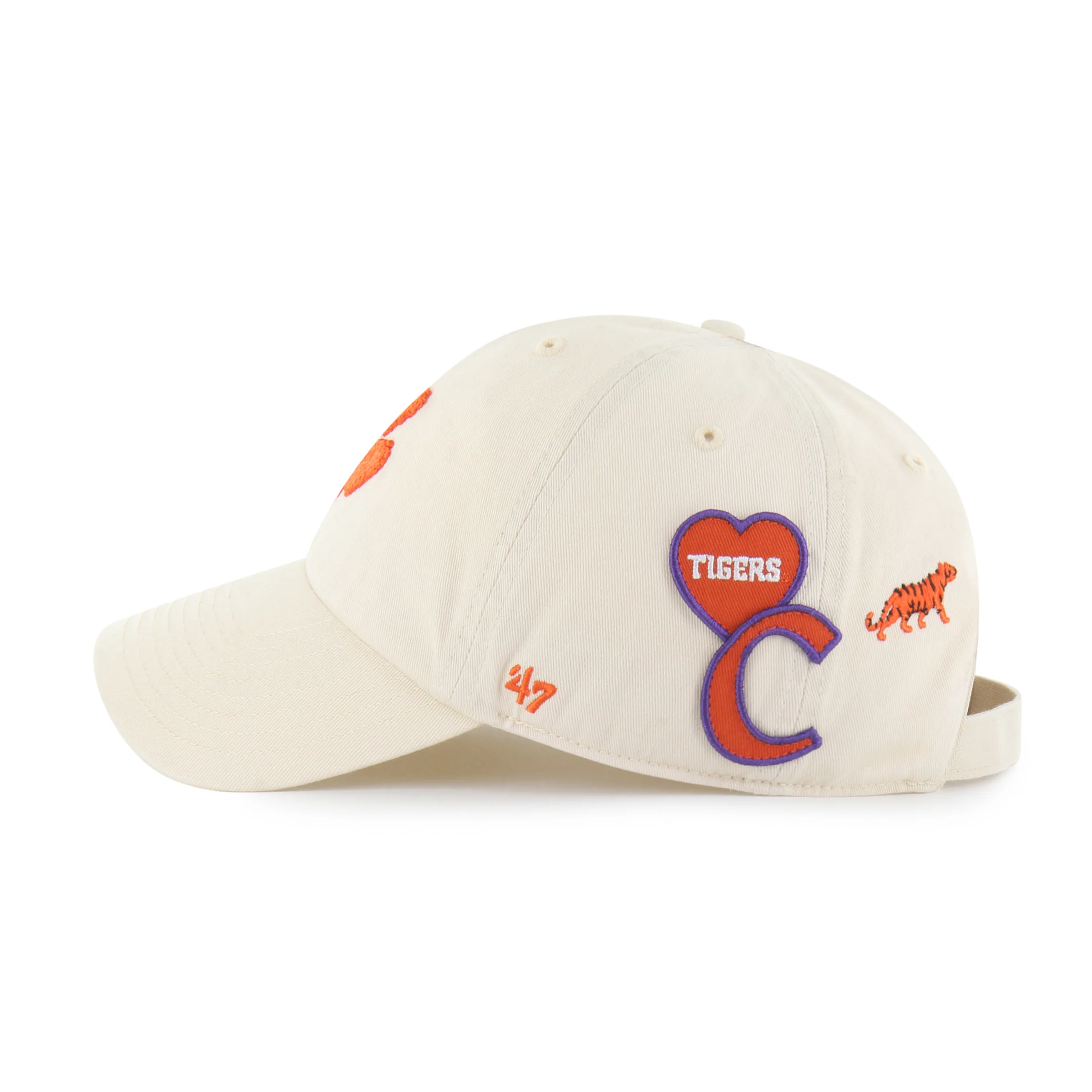 CLEMSON TIGERS BADGES '47 CLEAN UP - Image 2