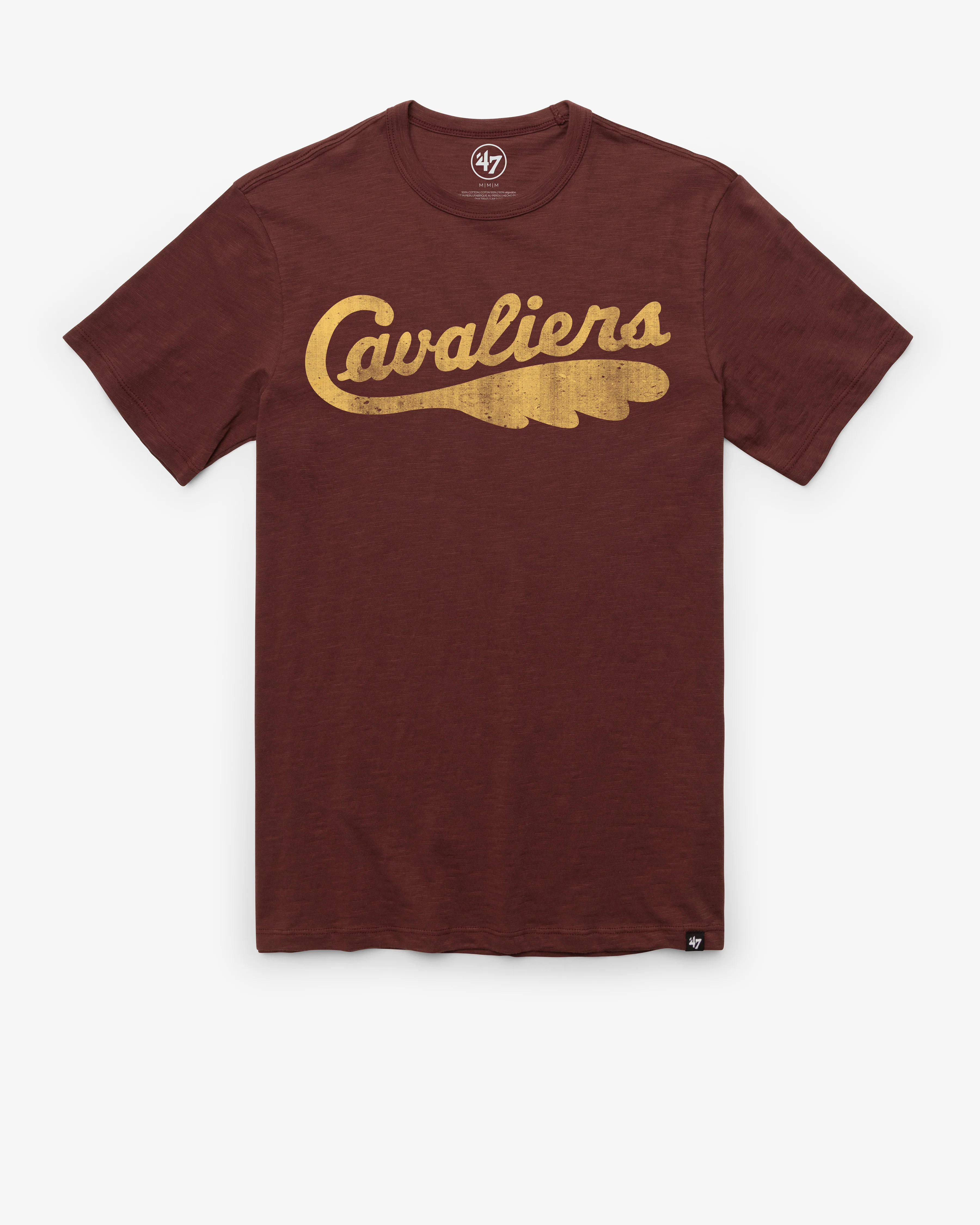 CLEVELAND CAVALIERS HARDWOOD CLASSICS GRIT WORDMARK '47 SCRUM TEE