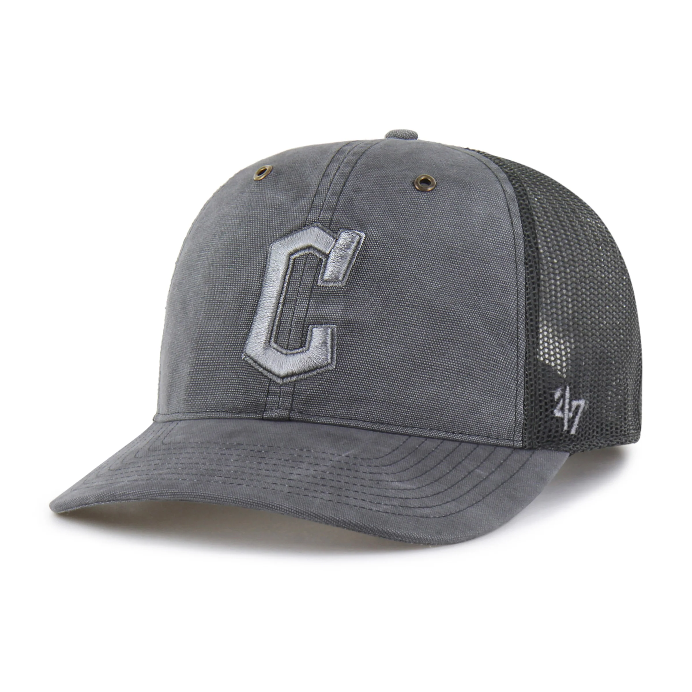 CLEVELAND GUARDIANS CARHARTT DYED '47 TRUCKER RF RELAXED FIT - Image 4