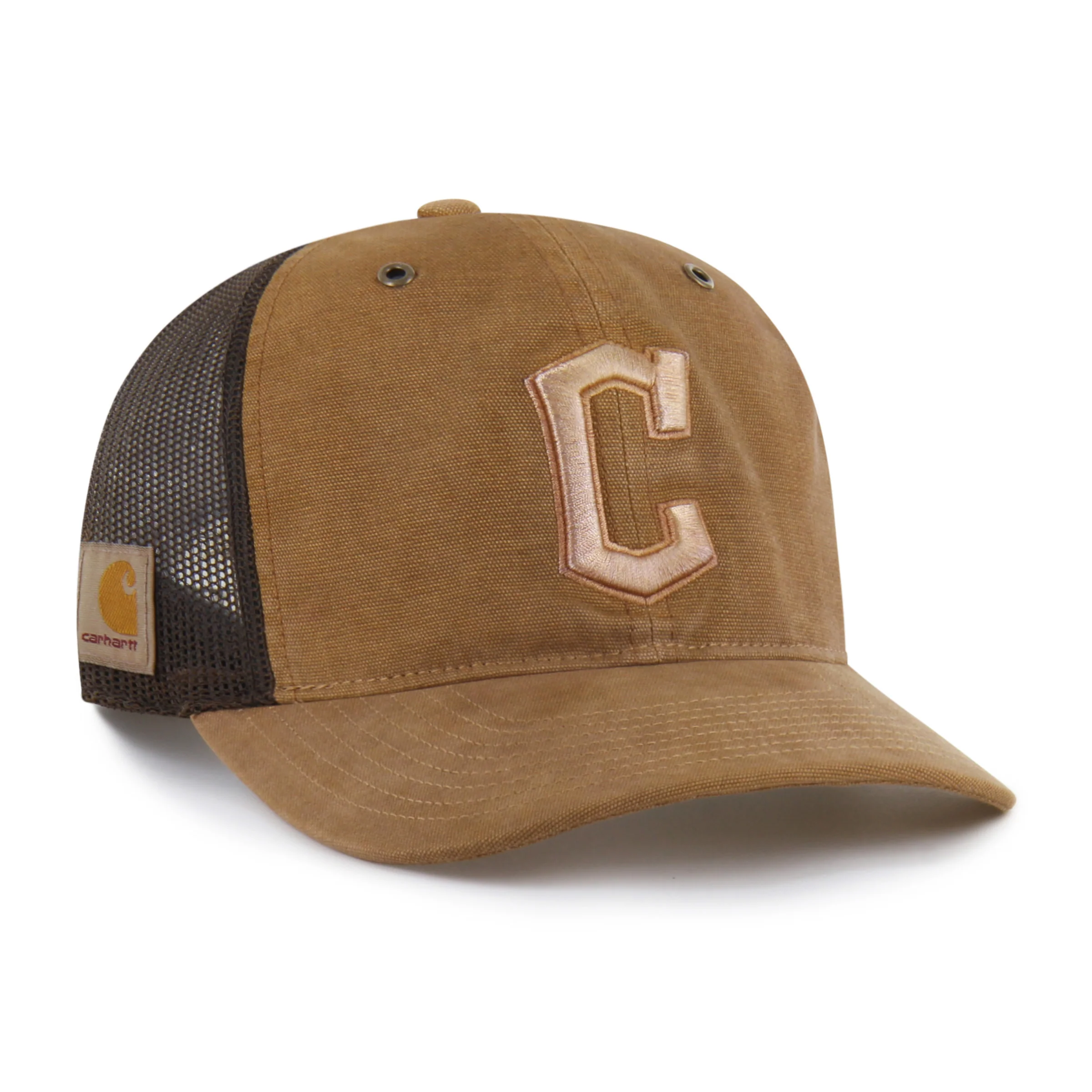 CLEVELAND GUARDIANS CARHARTT DYED '47 TRUCKER RF RELAXED FIT