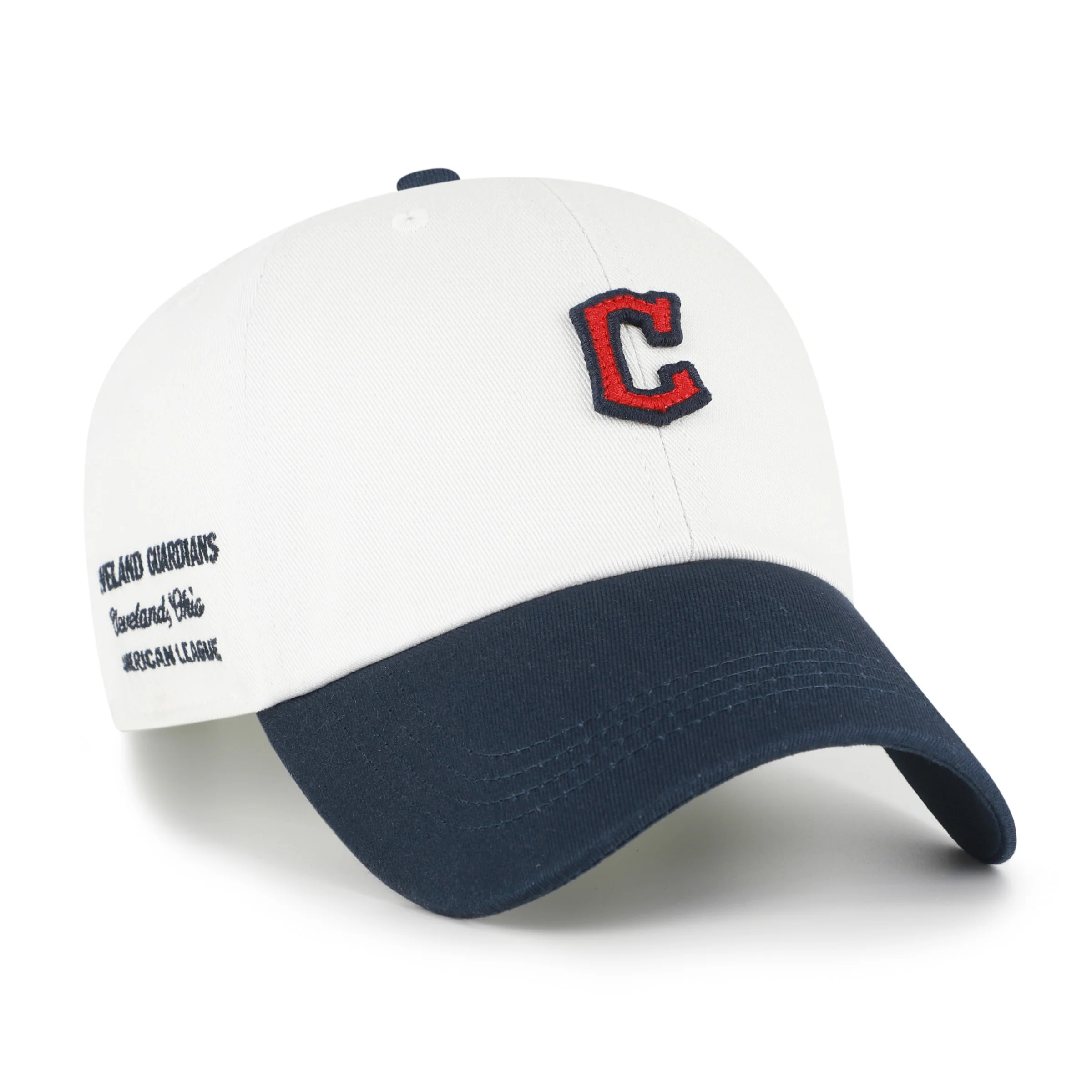 CLEVELAND GUARDIANS CONTEMPORARY BASICS TWO TONE '47 CLEAN UP