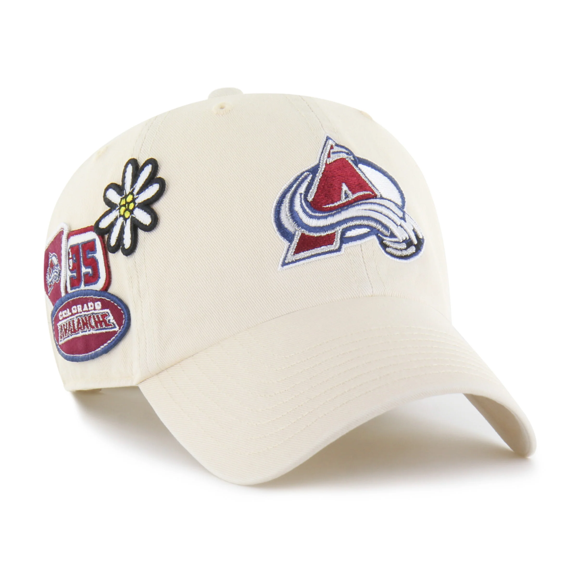 COLORADO AVALANCHE BADGES '47 CLEAN UP
