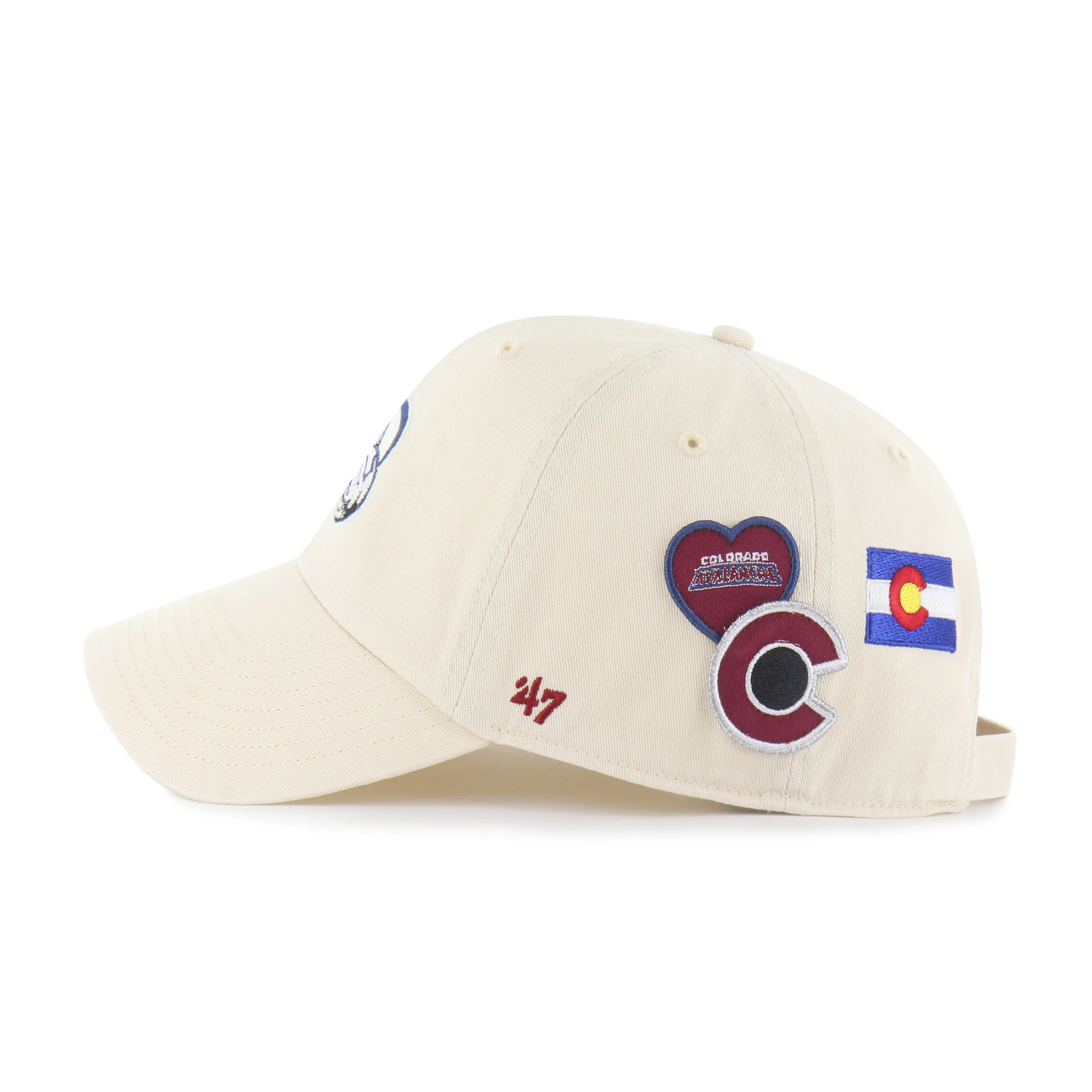 COLORADO AVALANCHE BADGES '47 CLEAN UP - Image 2