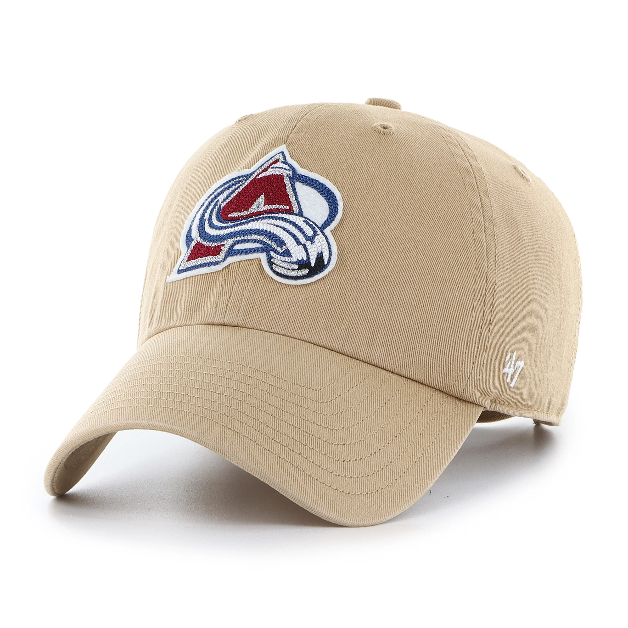 COLORADO AVALANCHE SMALL BACK SHIELD '47 CLEAN UP