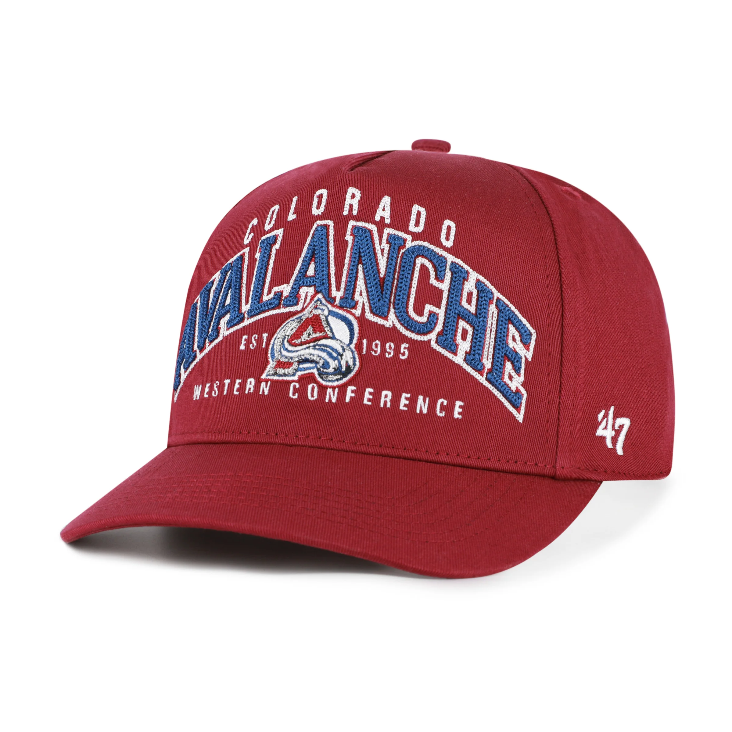 COLORADO AVALANCHE SMALL BACK SHIELD '47 HITCH