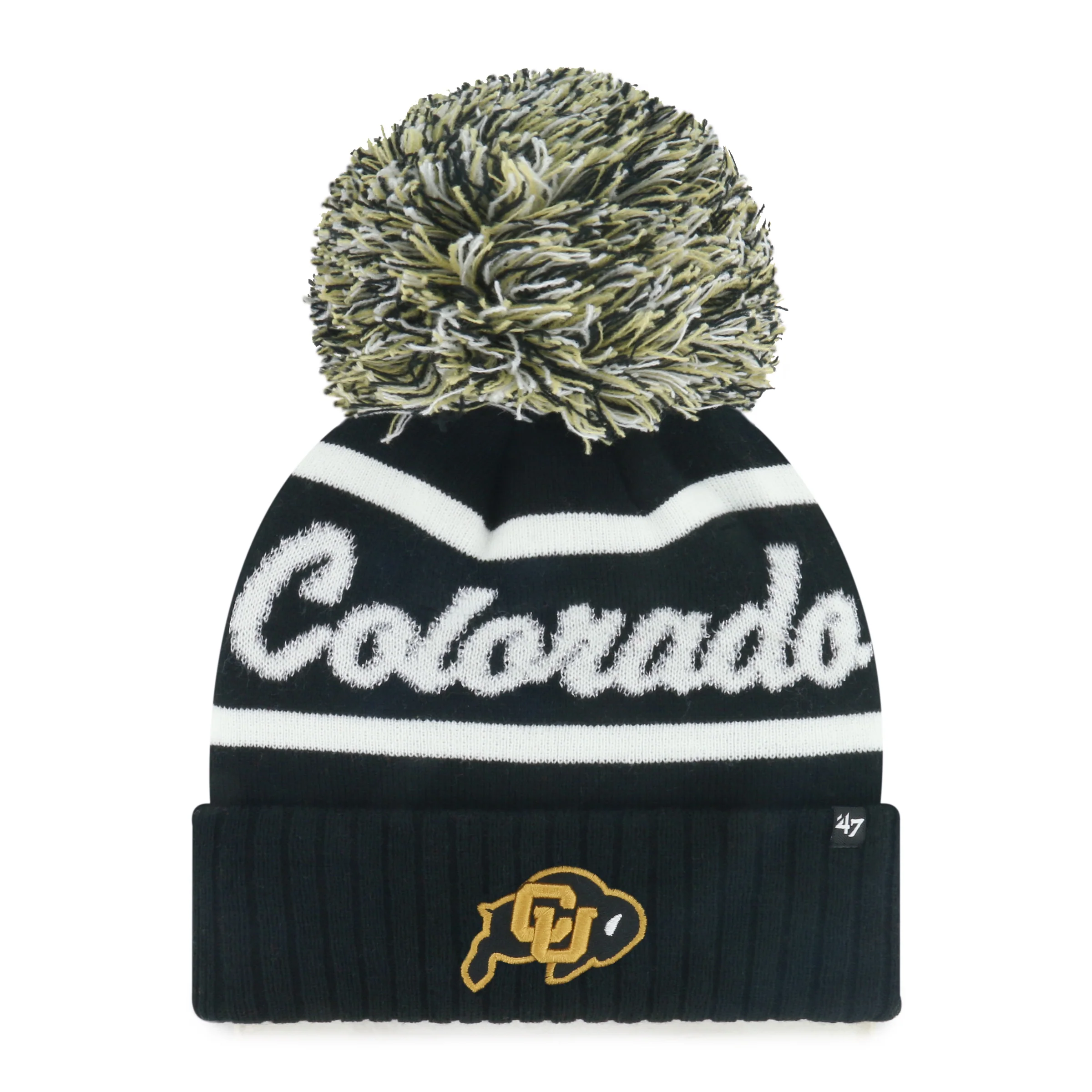 COLORADO BUFFALOES SPIRITED '47 CUFF KNIT WOMENS
