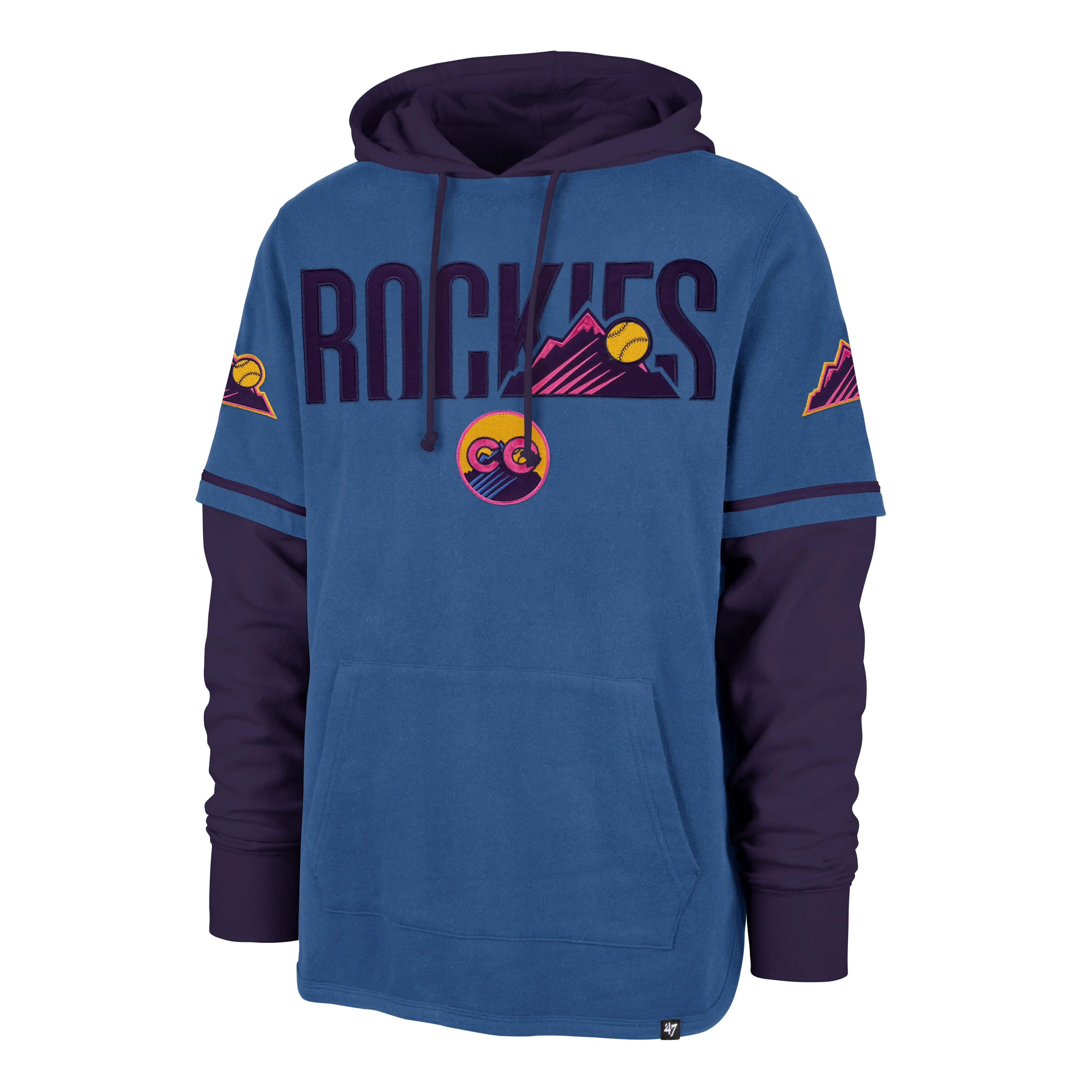 COLORADO ROCKIES CITY CONNECT TRIFECTA '47 SHORTSTOP HOOD