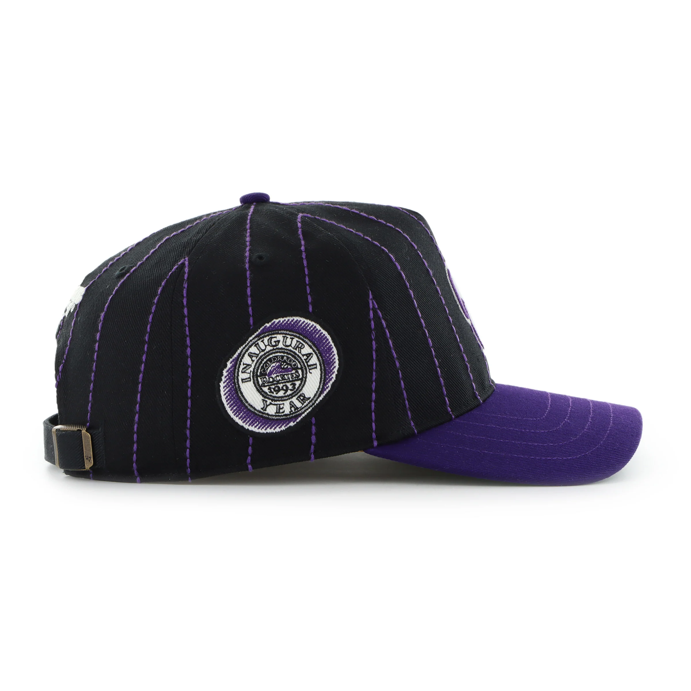 COLORADO ROCKIES COOPERSTOWN RAWLINGS PINSTRIPE '47 HITCH - Image 3