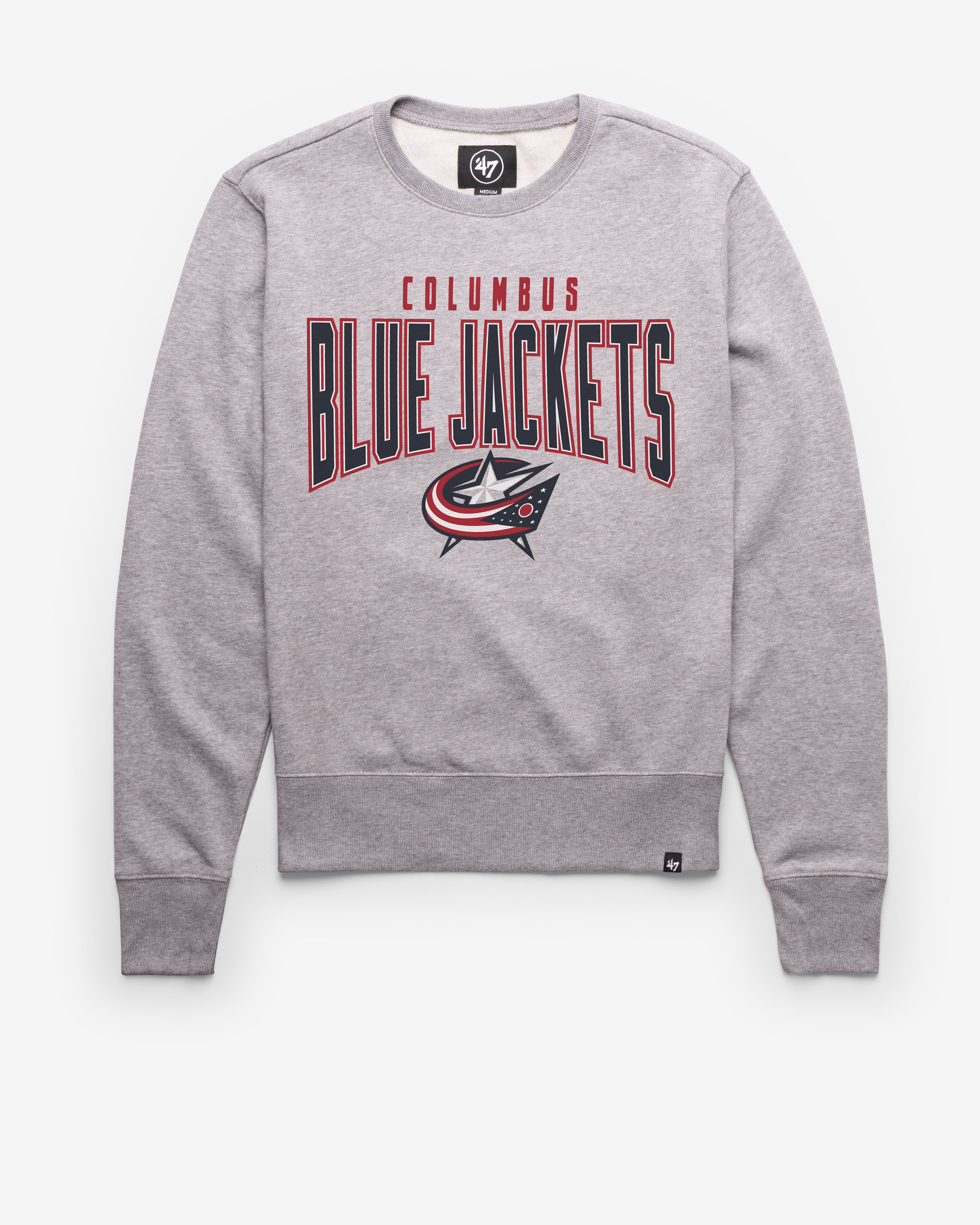 COLUMBUS BLUE JACKETS TEAM ELEMENTS ARCH '47 HEADLINE CREW
